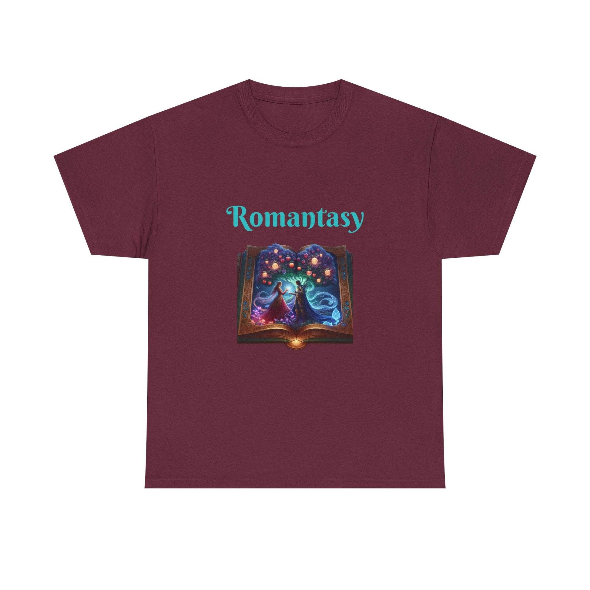Fantasy - Graphic Tee - Unisex Heavy Cotton T-Shirt Romantasy Books - The Dreamer's Bookshop.
