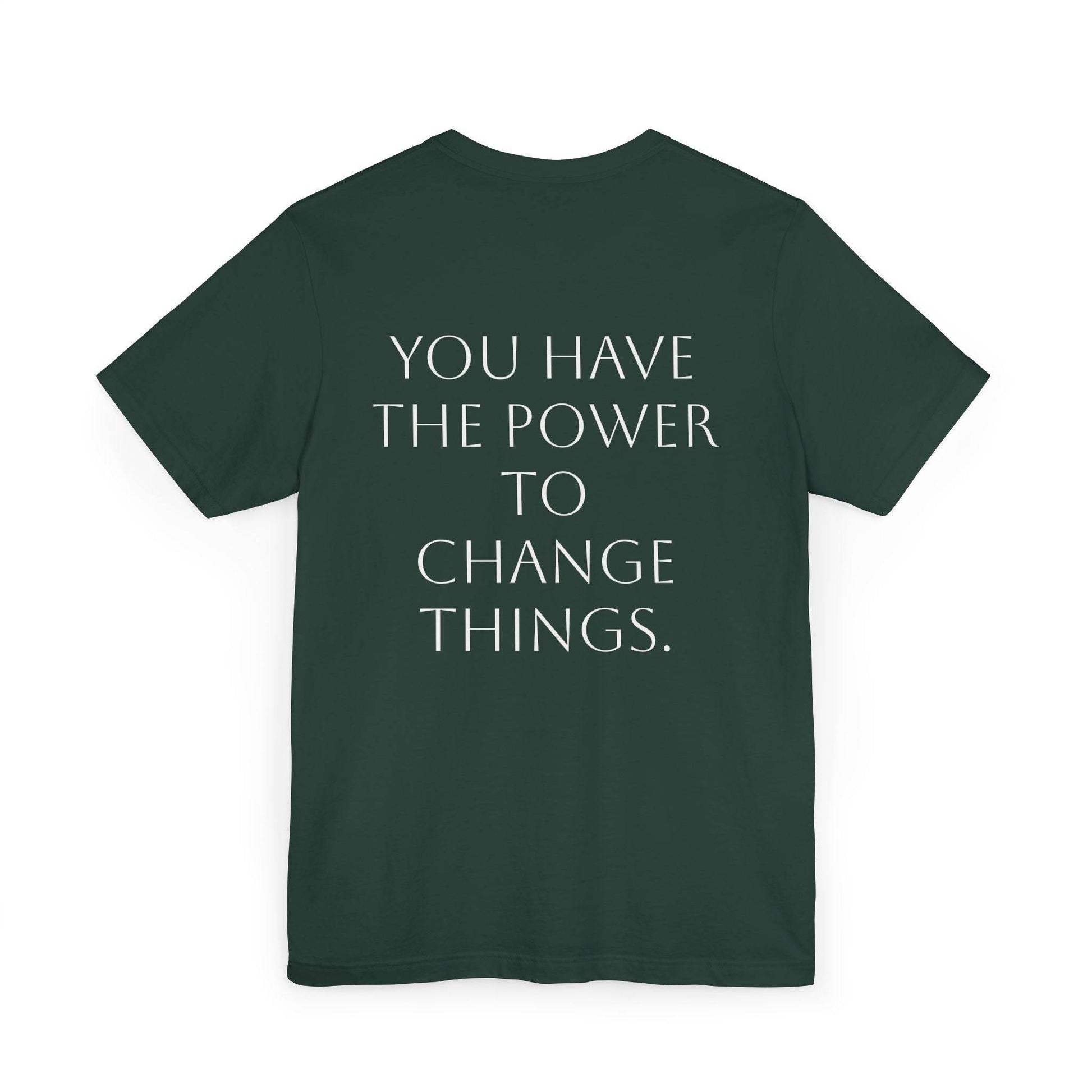 Inspirational Unisex Jersey T-Shirt - Mindset Vibe - The Dreamer's Bookshop.
