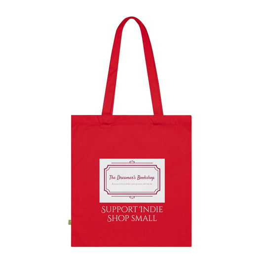 Support Indie Shop Small Organic Cotton Tote Bag - The Dreamer's Bookshop.