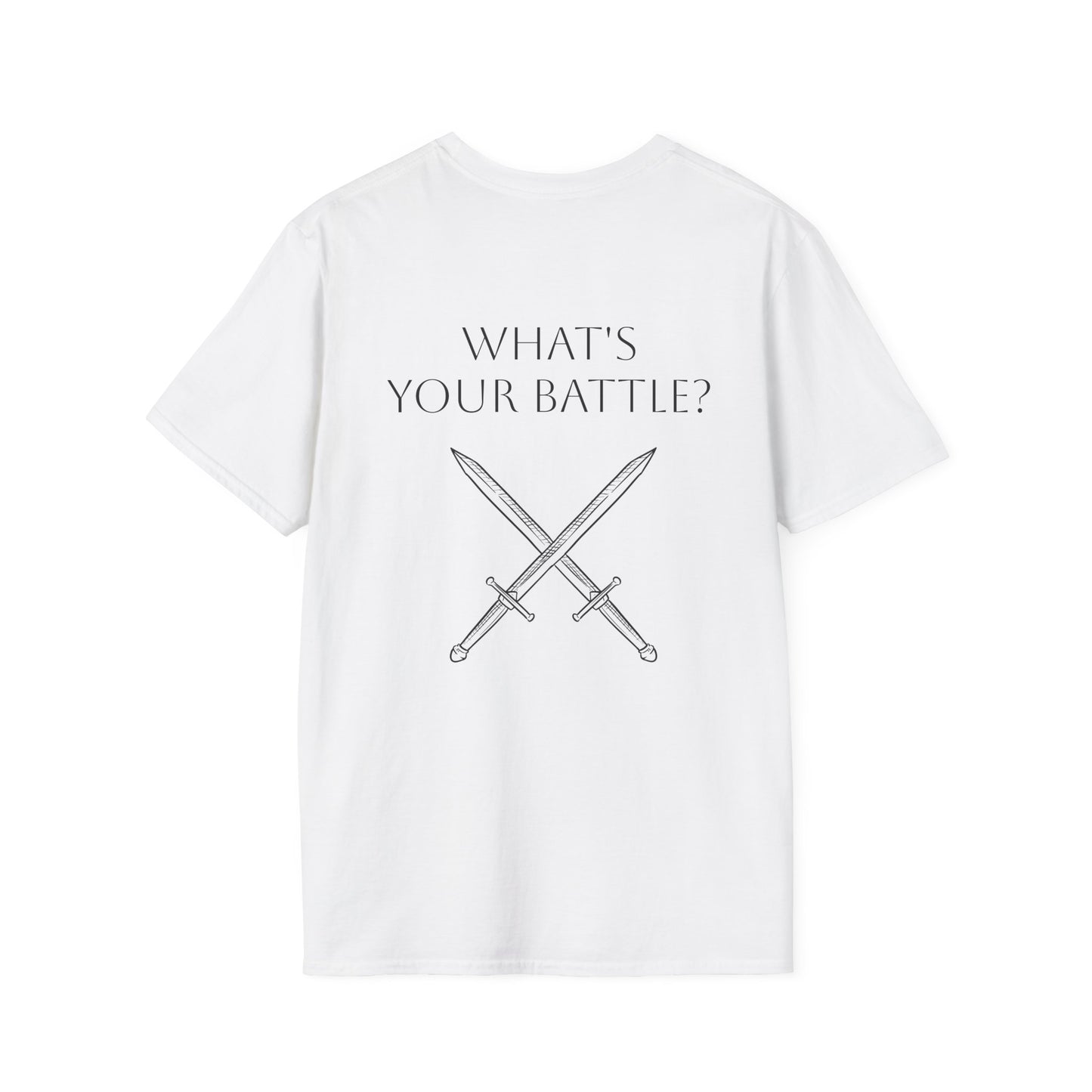 M.S. Warrior Unisex Softstyle T-Shirt - What's Your Battle?