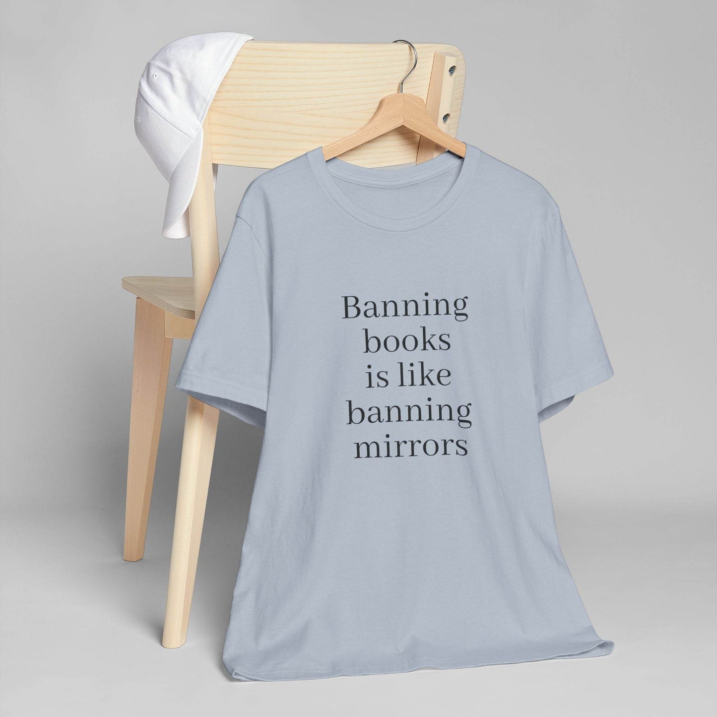 Unisex Jersey T-Shirt - Banning Books Vibe - The Dreamer's Bookshop.