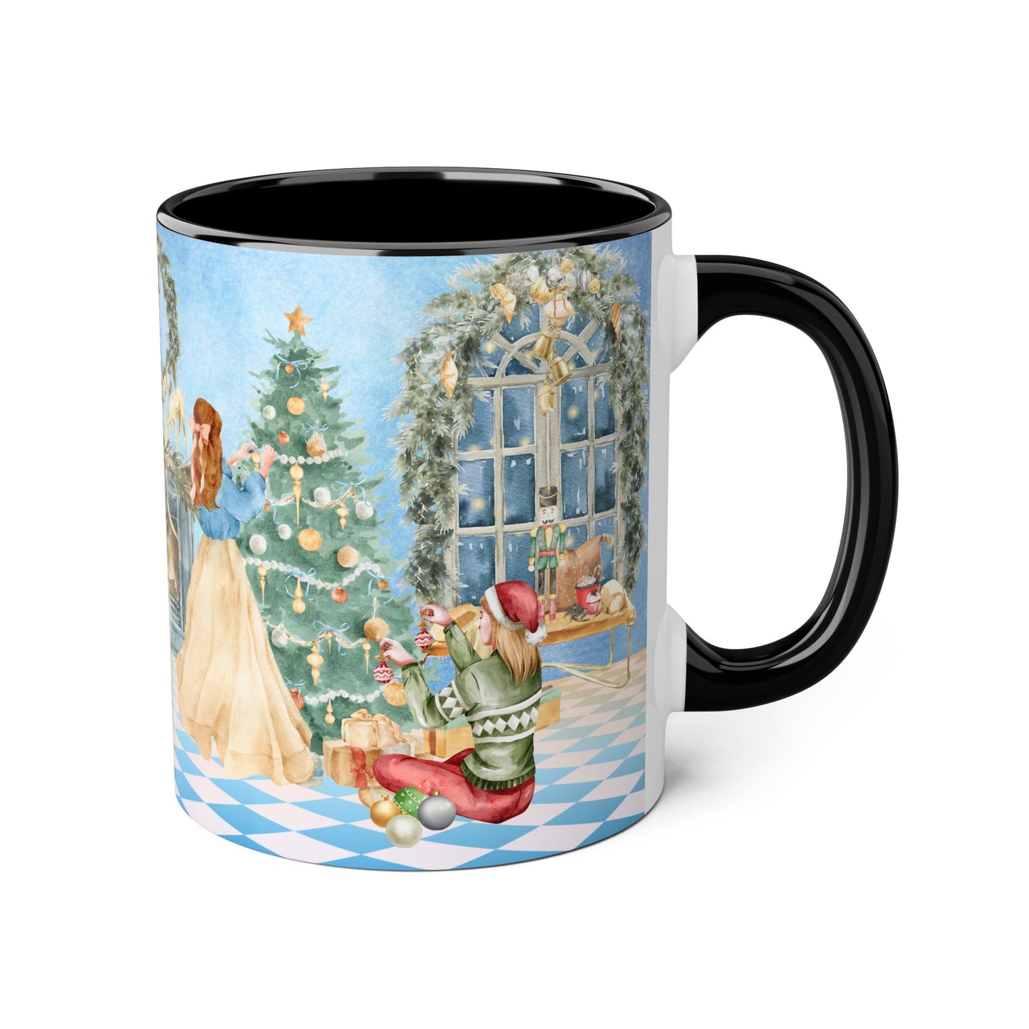 Christmas Tree Decoration Coffee Mug - 11oz Cup tis the Season