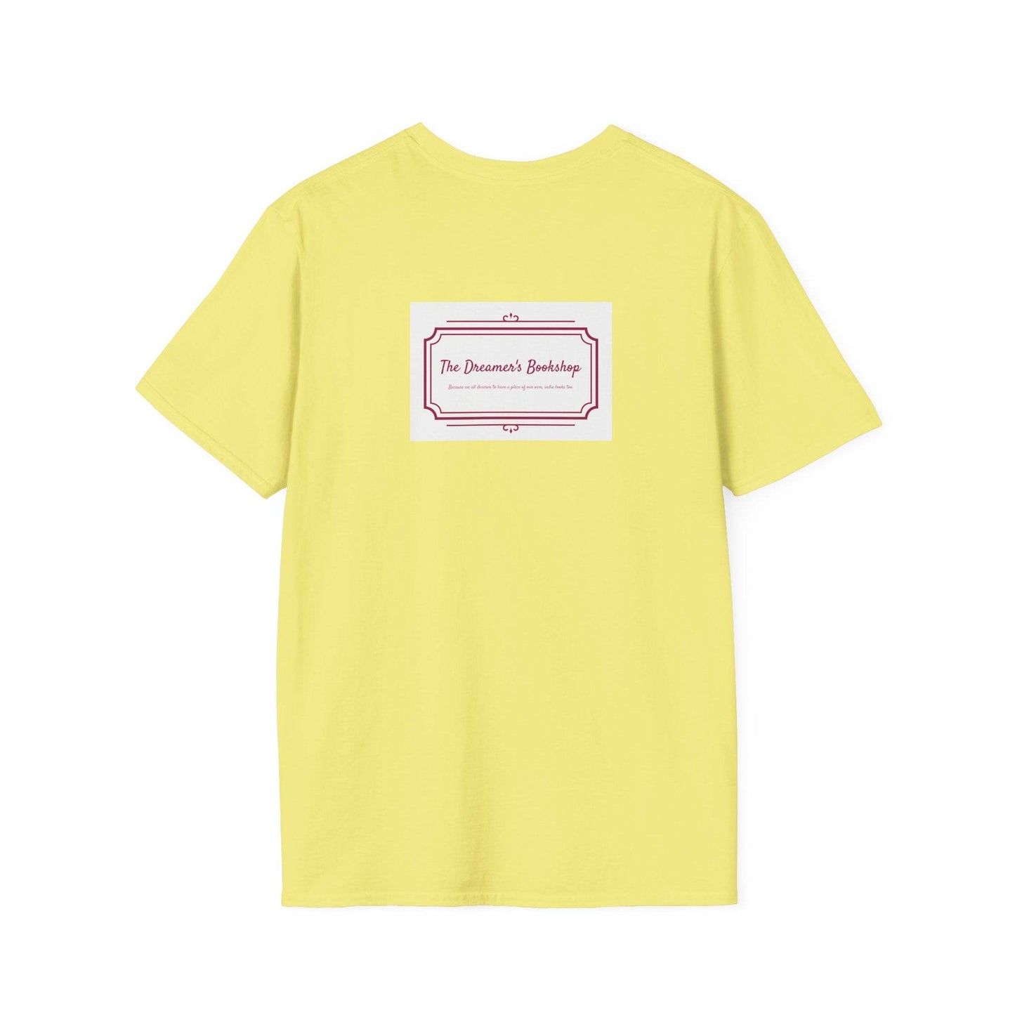 Unisex Softstyle T-Shirt - 'In our bookshop' - The Dreamer's Bookshop.