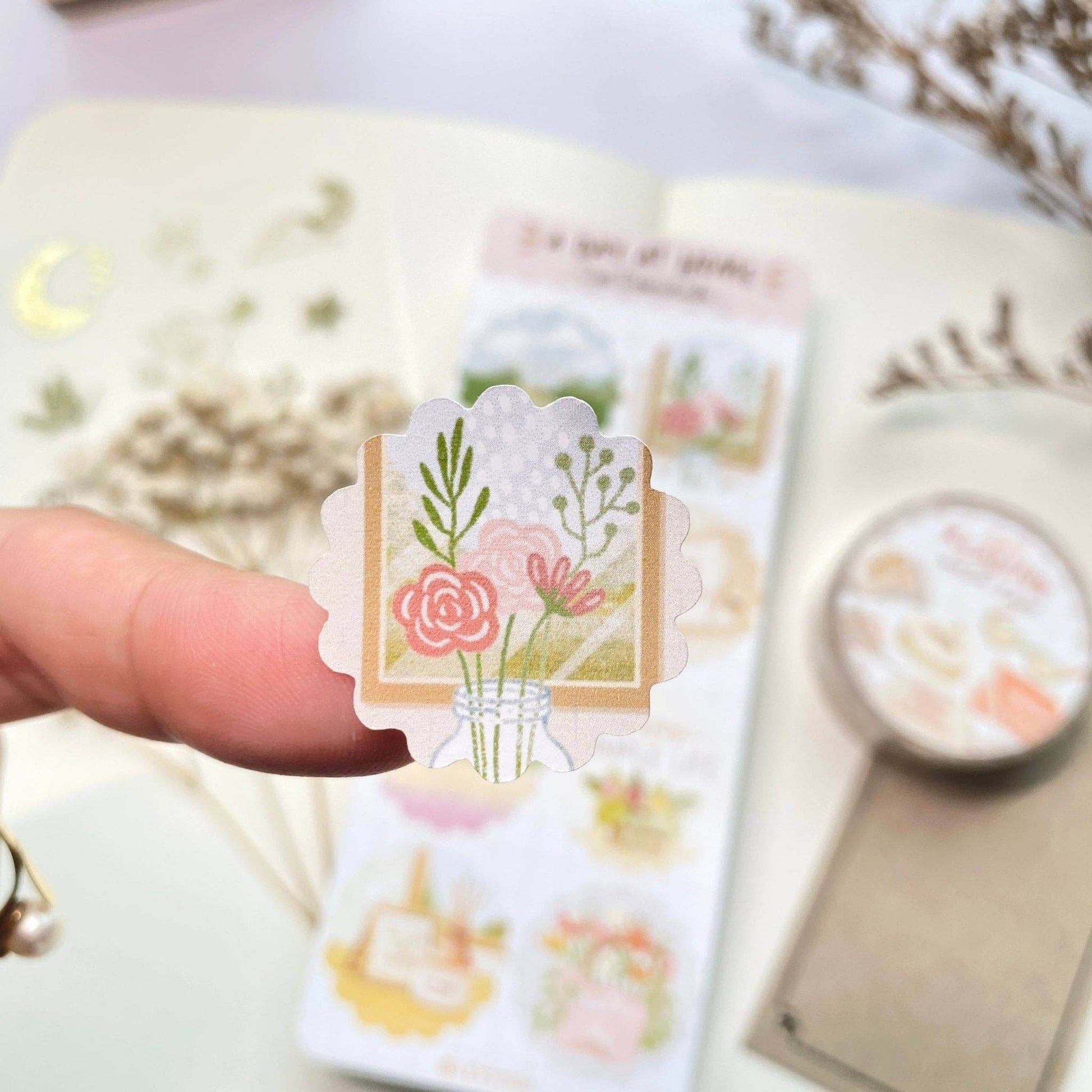 LETTOOn - Stickervel - Een dag thuis - The Dreamer's Bookshop.
