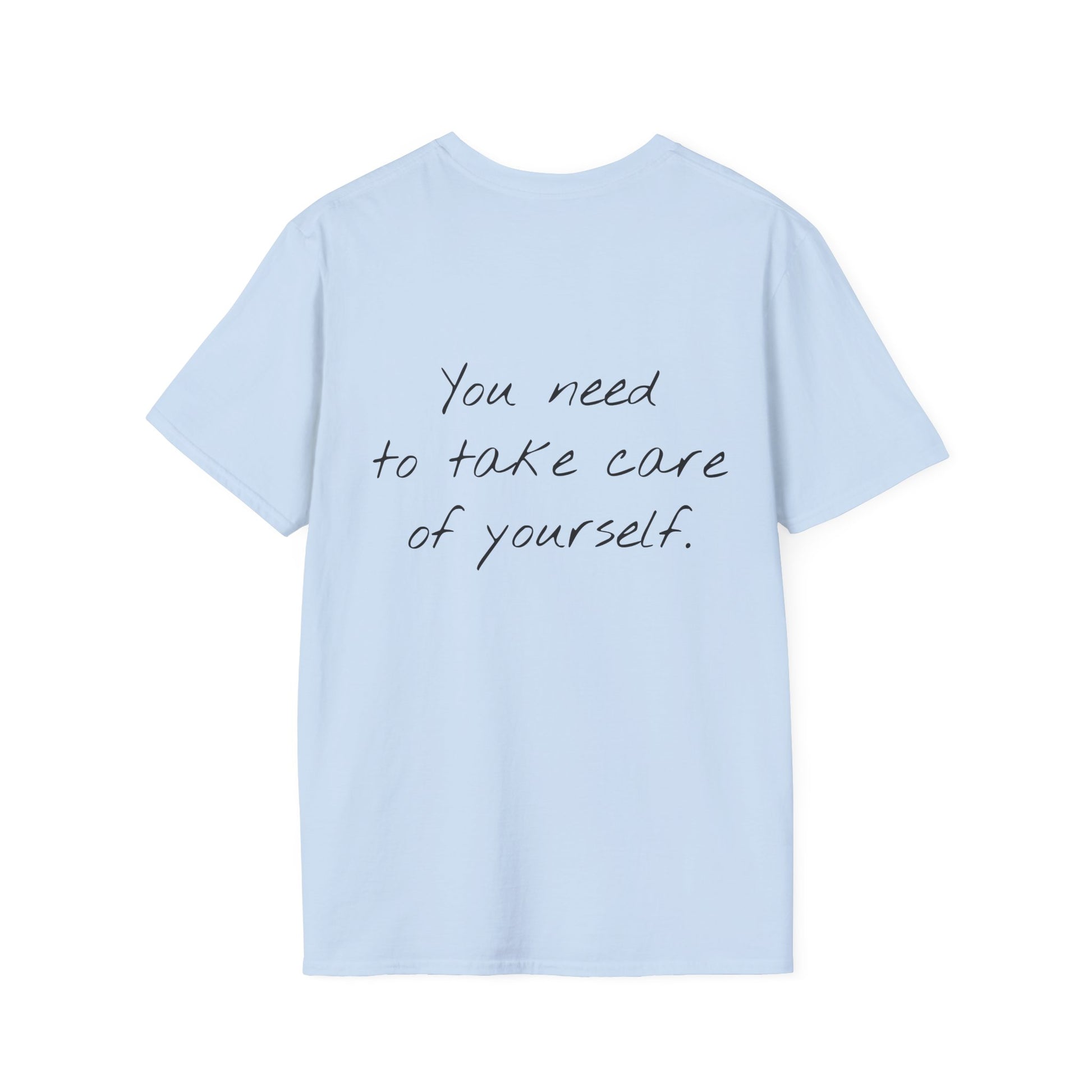 Unisex -Inspired T-Shirt - "Take Care" - Inspirational - The Dreamer's Bookshop.