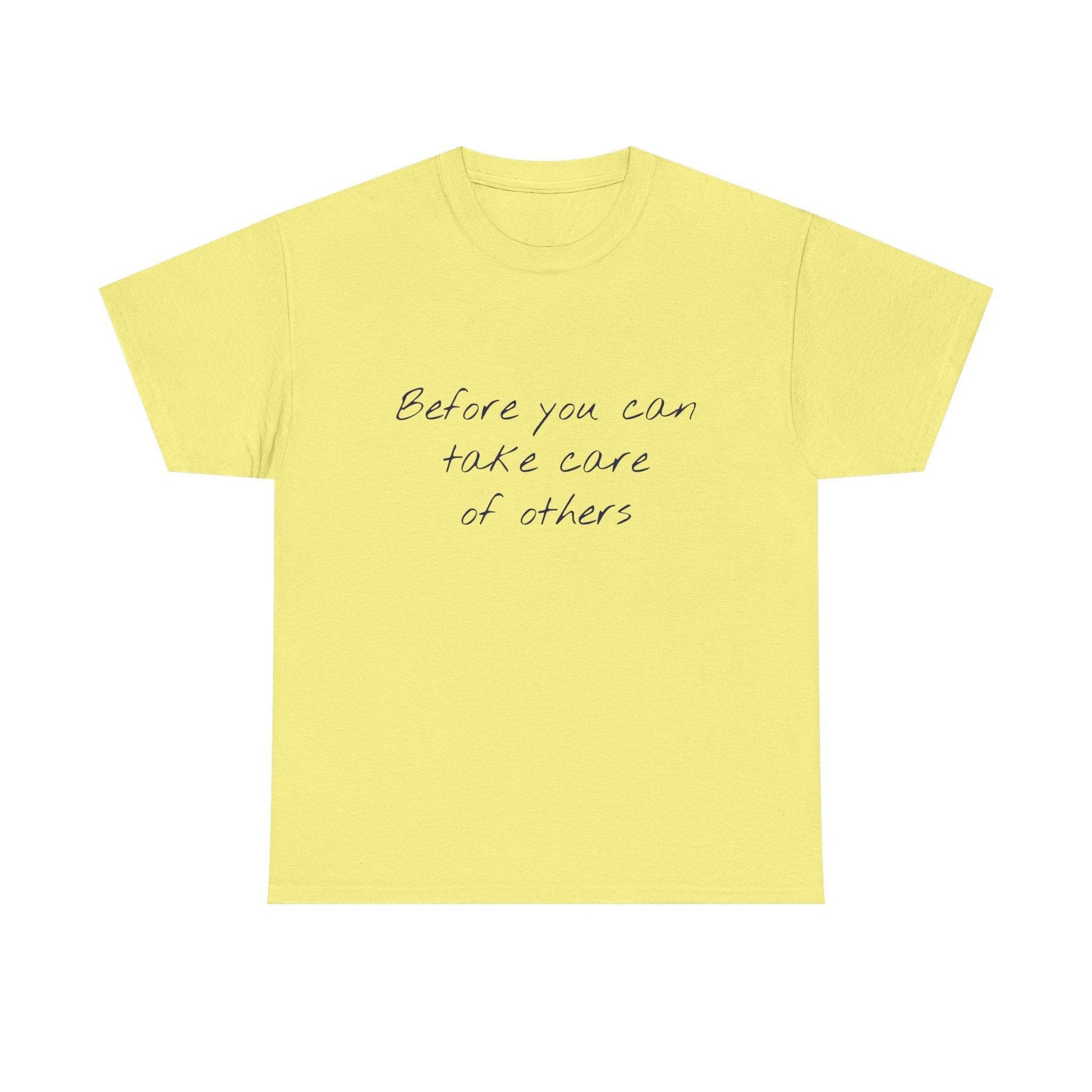 Take Care - Unisex Heavy Cotton Tee - Creative Apparel - The Dreamer's Bookshop.