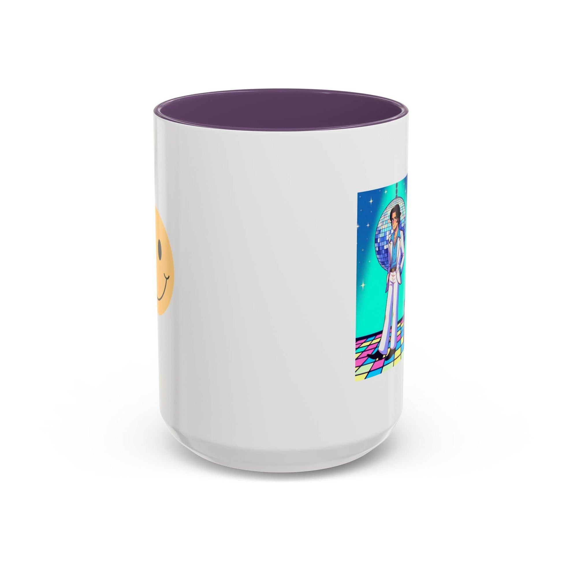 Party Vibe Accent Coffee Mug - Fun Reading Motivation Design - The Dreamer's Bookshop.