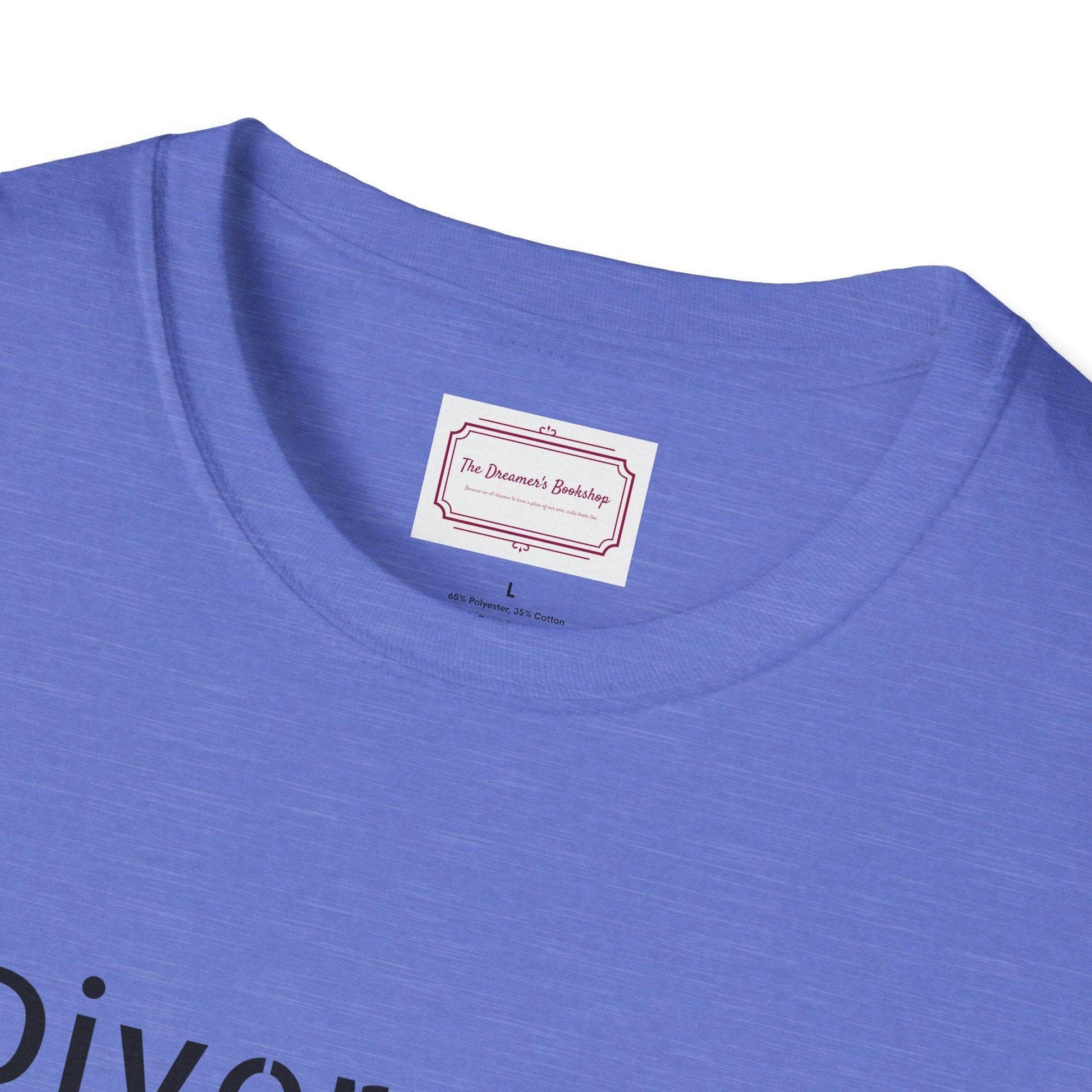 Divergent Neurodivergent T-Shirt - Unisex Softstyle Tee for Acceptance and Awareness - The Dreamer's Bookshop.