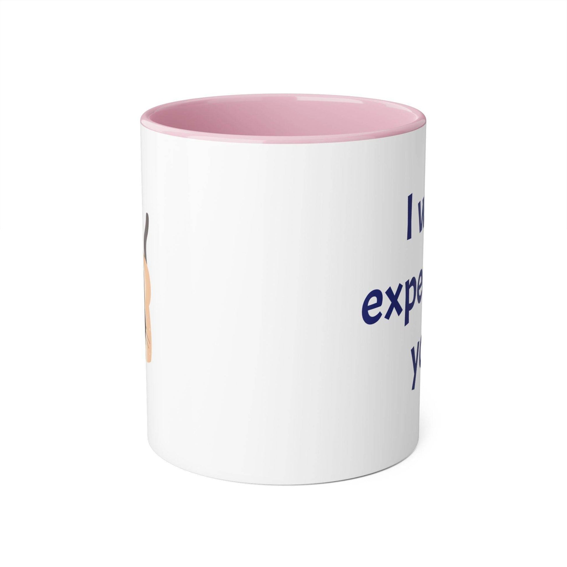 I was expecting You Accent Mug - 11oz Cup for Coffee Lovers - The Dreamer's Bookshop.