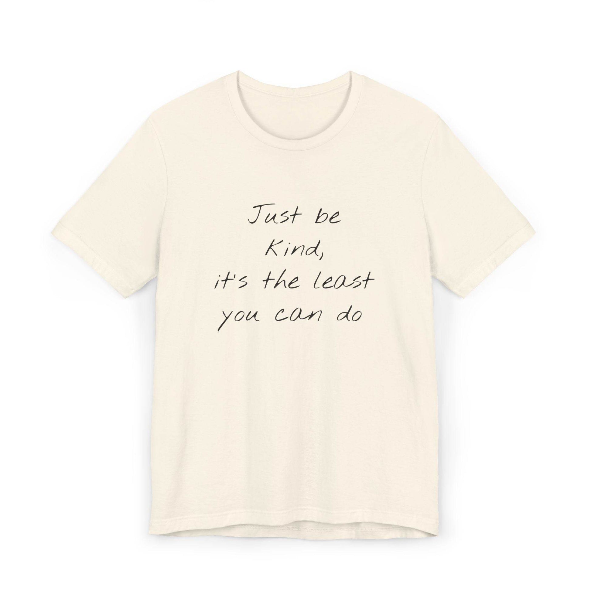 Inspirational Unisex Jersey T-Shirt - Be Kind Vibe - The Dreamer's Bookshop.