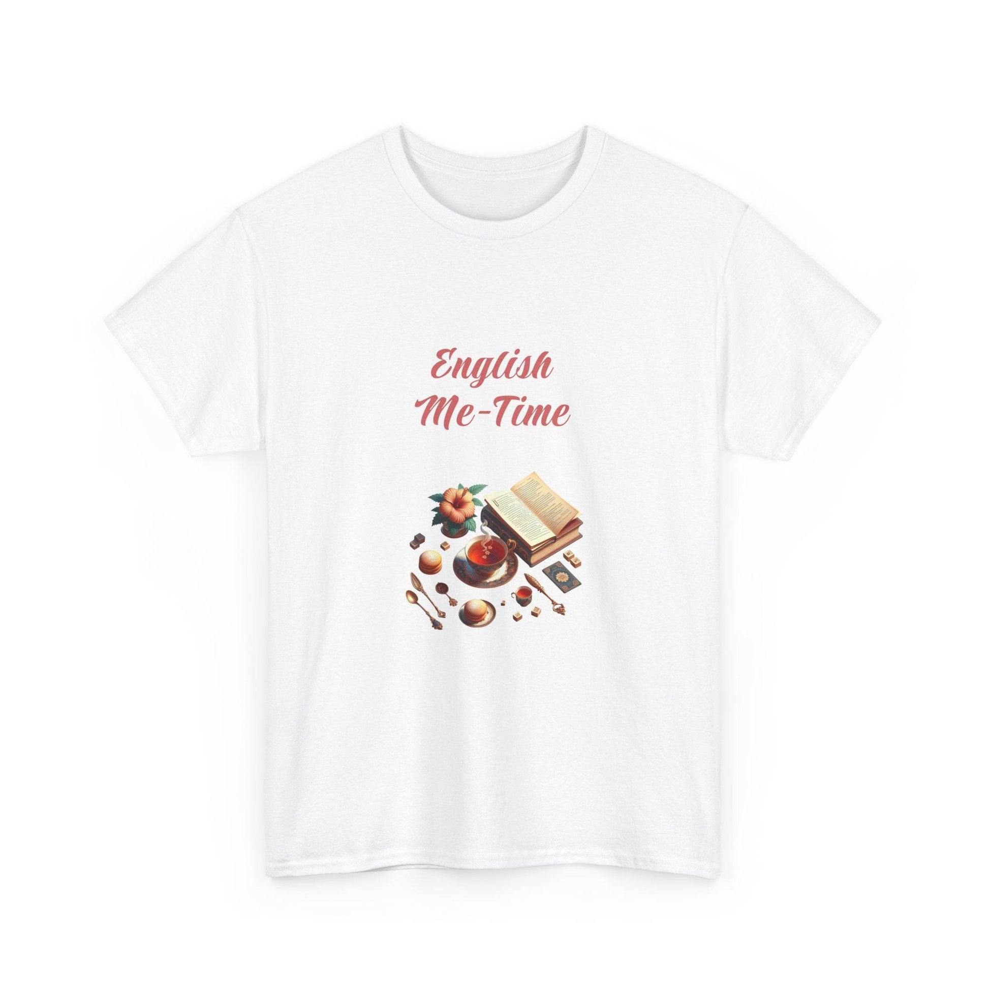Me-Time - A Unisex Heavy Cotton Tee - Perfect Gift for Book Lovers - The Dreamer's Bookshop.