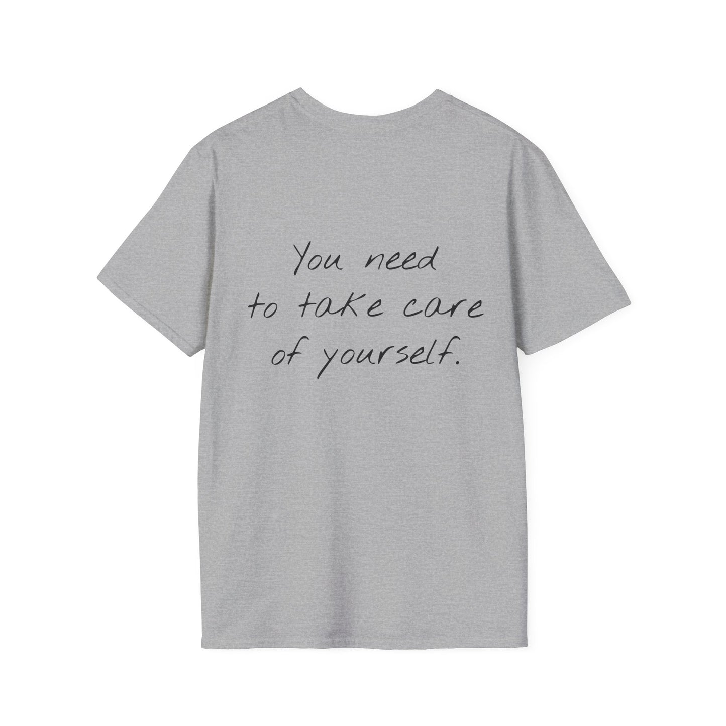 Unisex -Inspired T-Shirt - "Take Care" - Inspirational - The Dreamer's Bookshop.