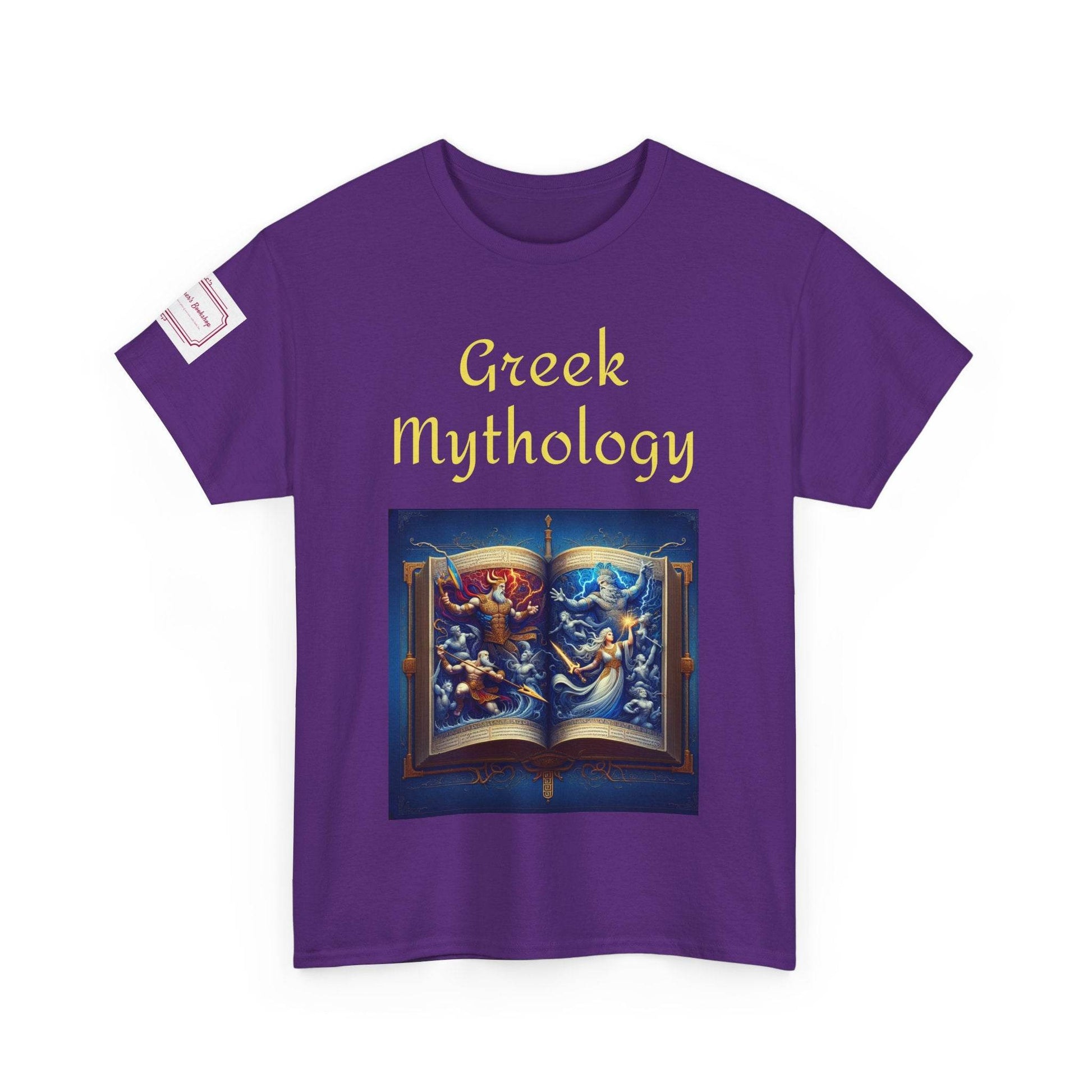 History - Unisex Heavy Cotton Tee - Greek Mythology - The Dreamer's Bookshop.