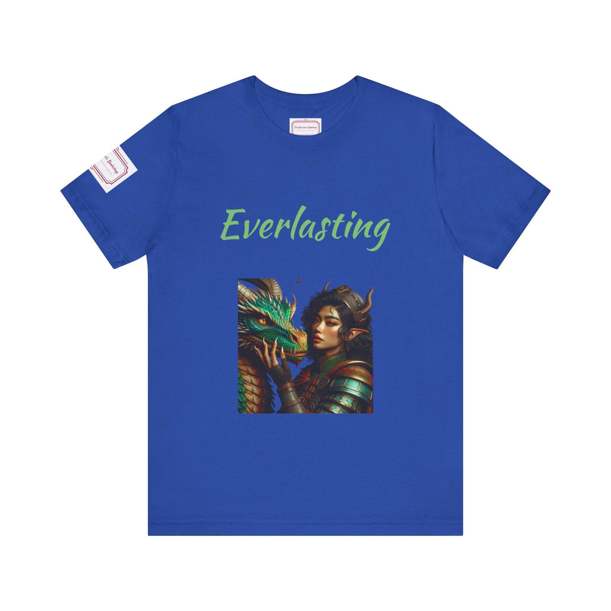 Everlasting Tee - Fun Short Sleeve Shirt for Writers & Book Lovers - The Dreamer's Bookshop.