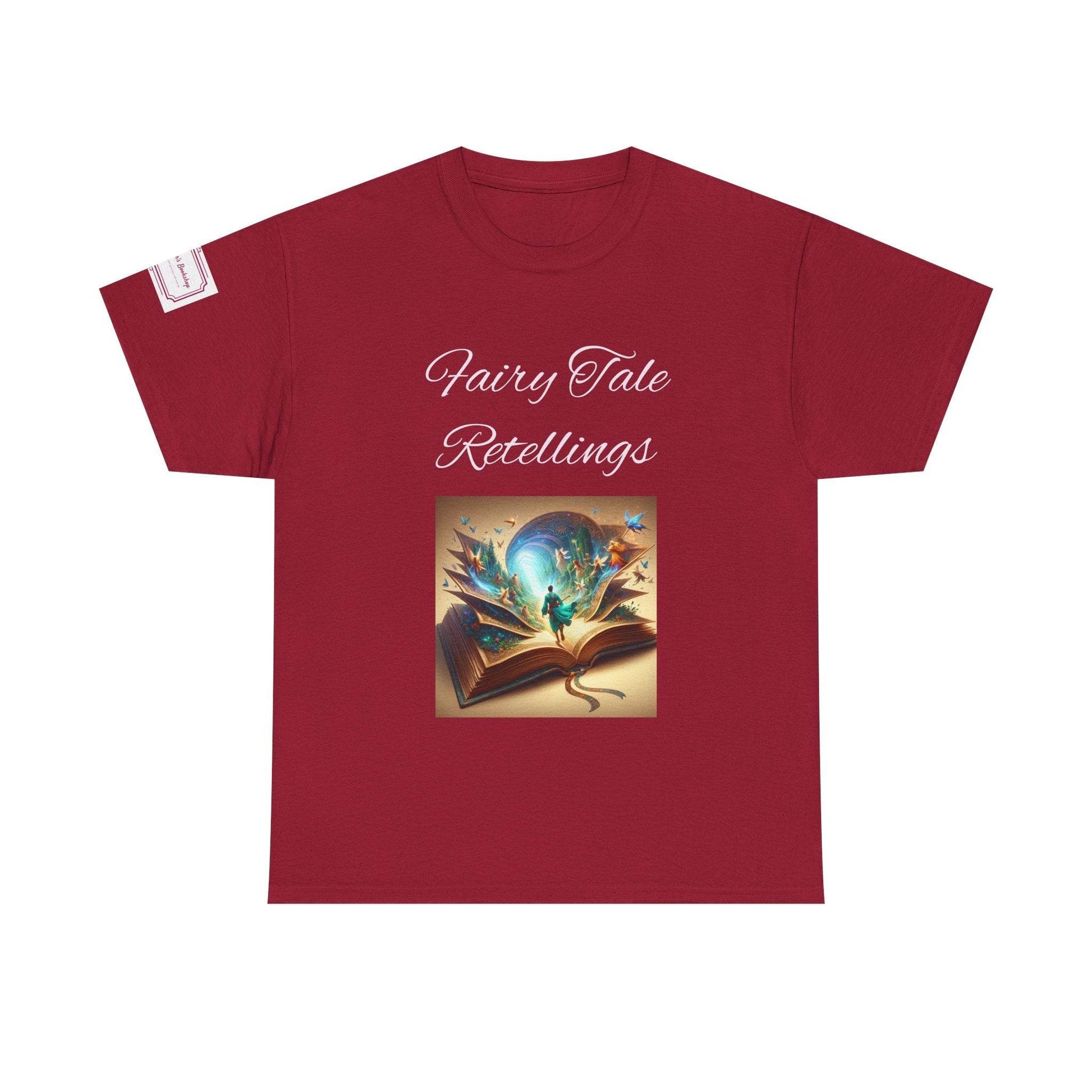 Fiction - Graphic Unisex Heavy Cotton Tee - Fairy Tale Retellings - The Dreamer's Bookshop.