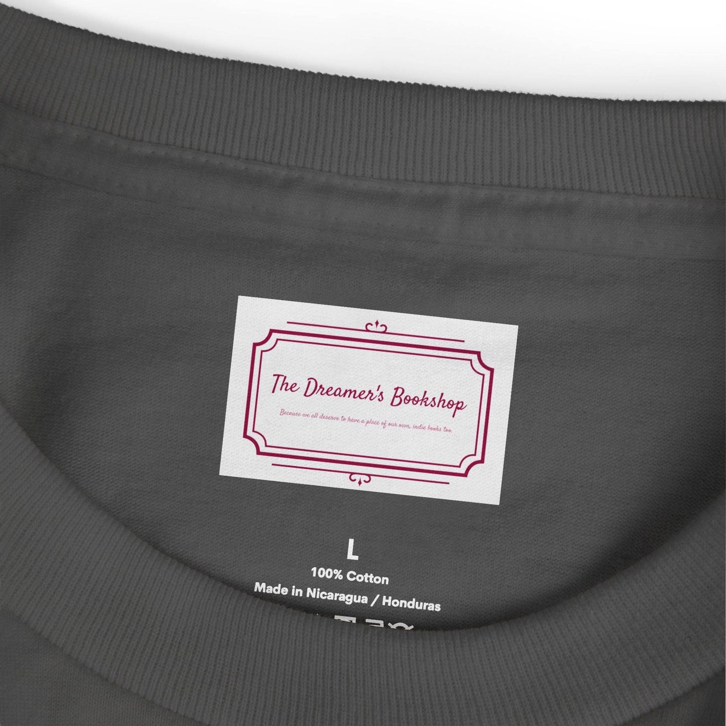 Unisex Original Creator Tee - Heavyweight Cotton Shirt - The Dreamer's Bookshop.