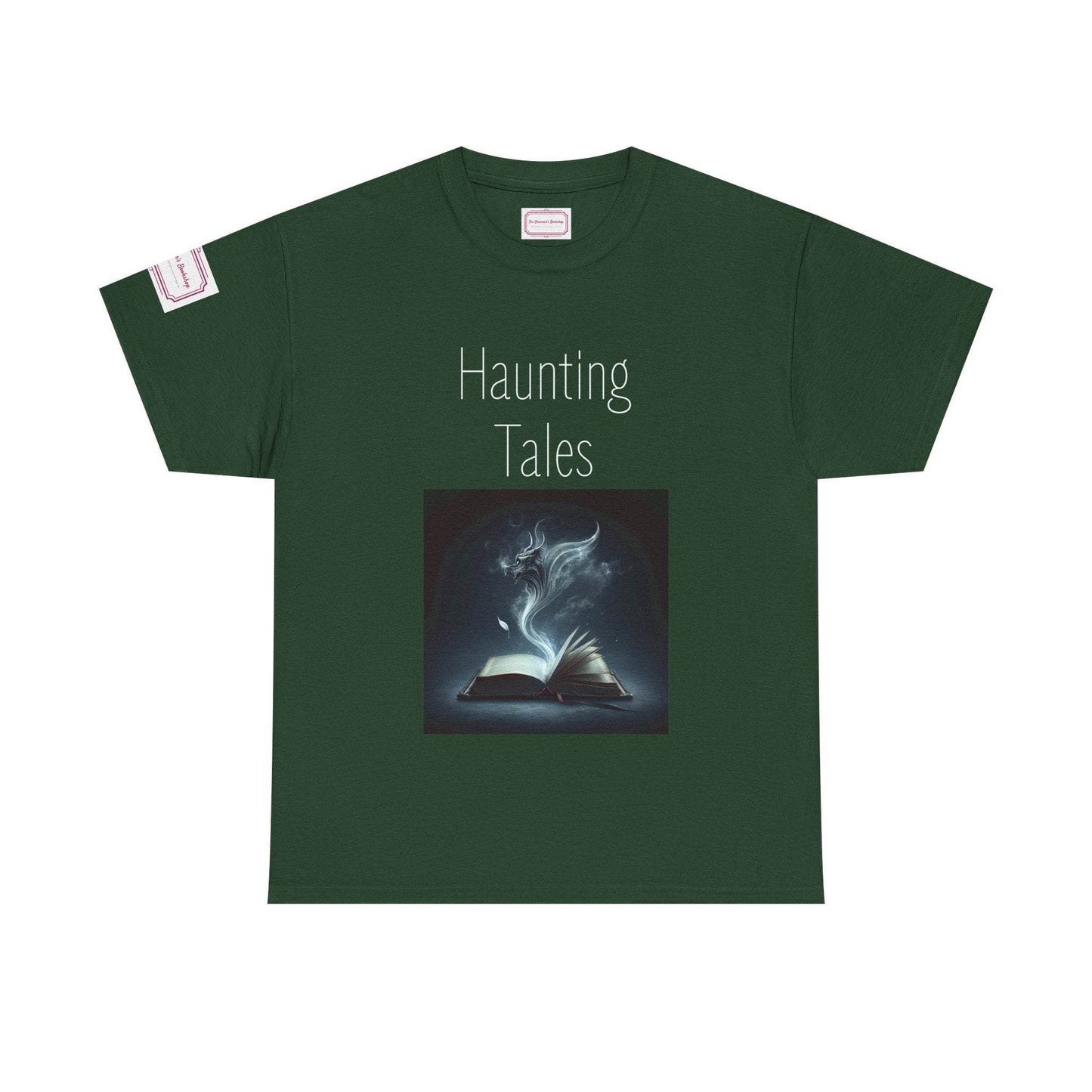 Haunting Tales - Unisex Heavy Cotton Tee - Perfect for Book Lovers - The Dreamer's Bookshop.