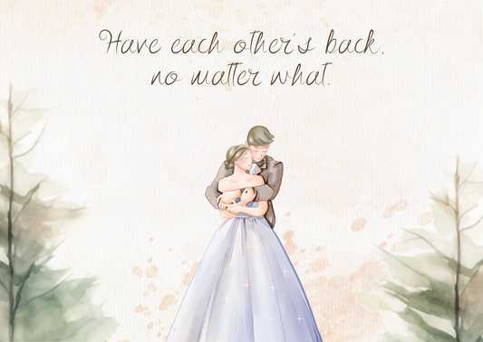 The Dreamer's Bookshop "No Matter What" Wedding Card - The Dreamer's Bookshop.