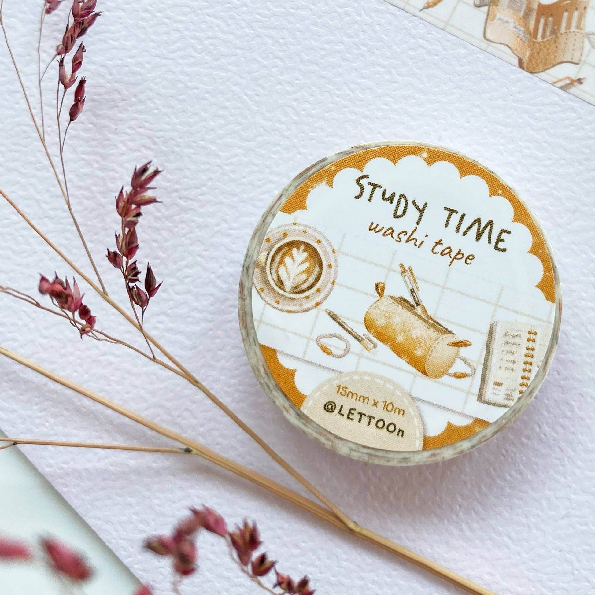 LETTOOn - Washi Tape - Studietijd - The Dreamer's Bookshop.