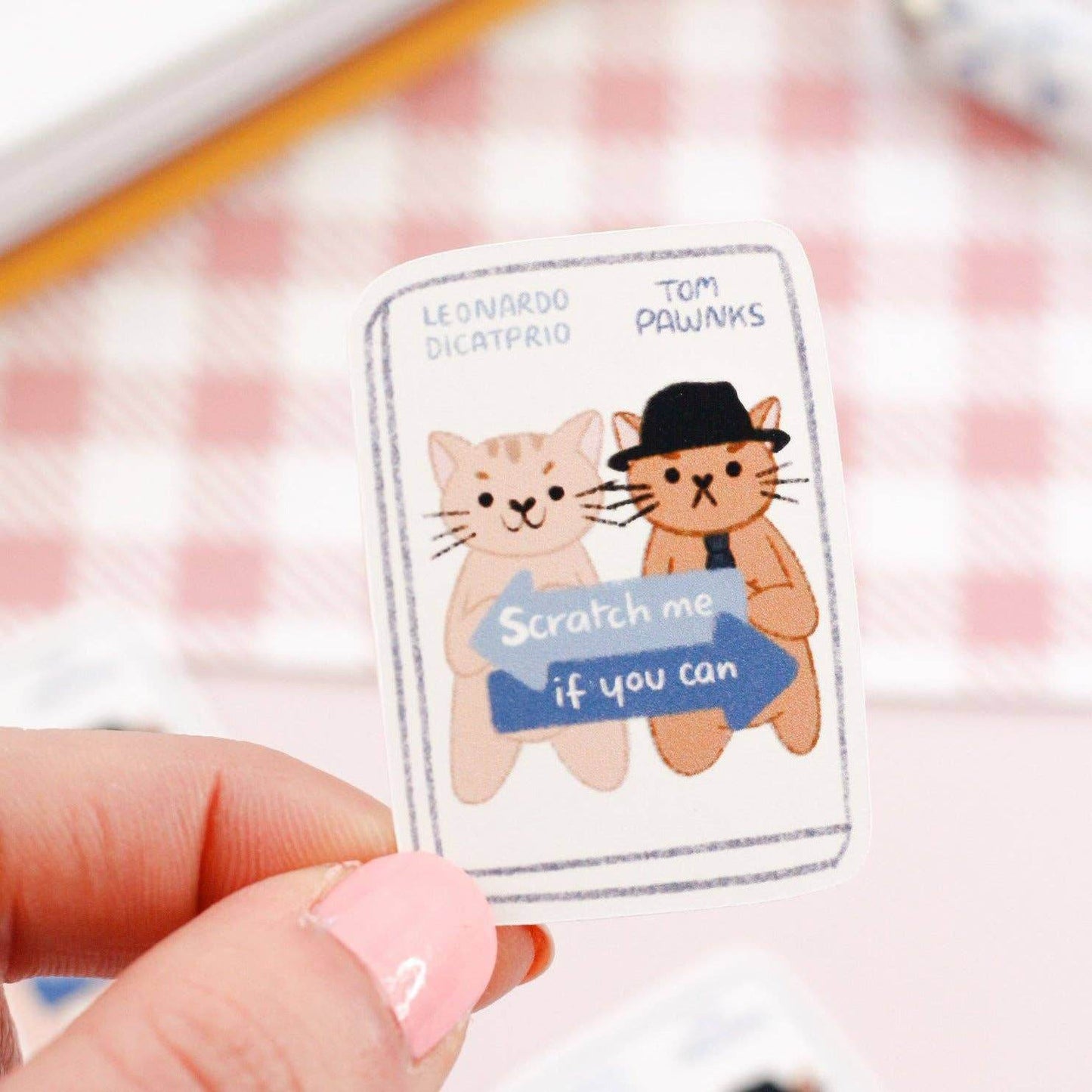 My Sweet Paper Card - Set met filmstickers voor katten - Kattenstickers - The Dreamer's Bookshop.