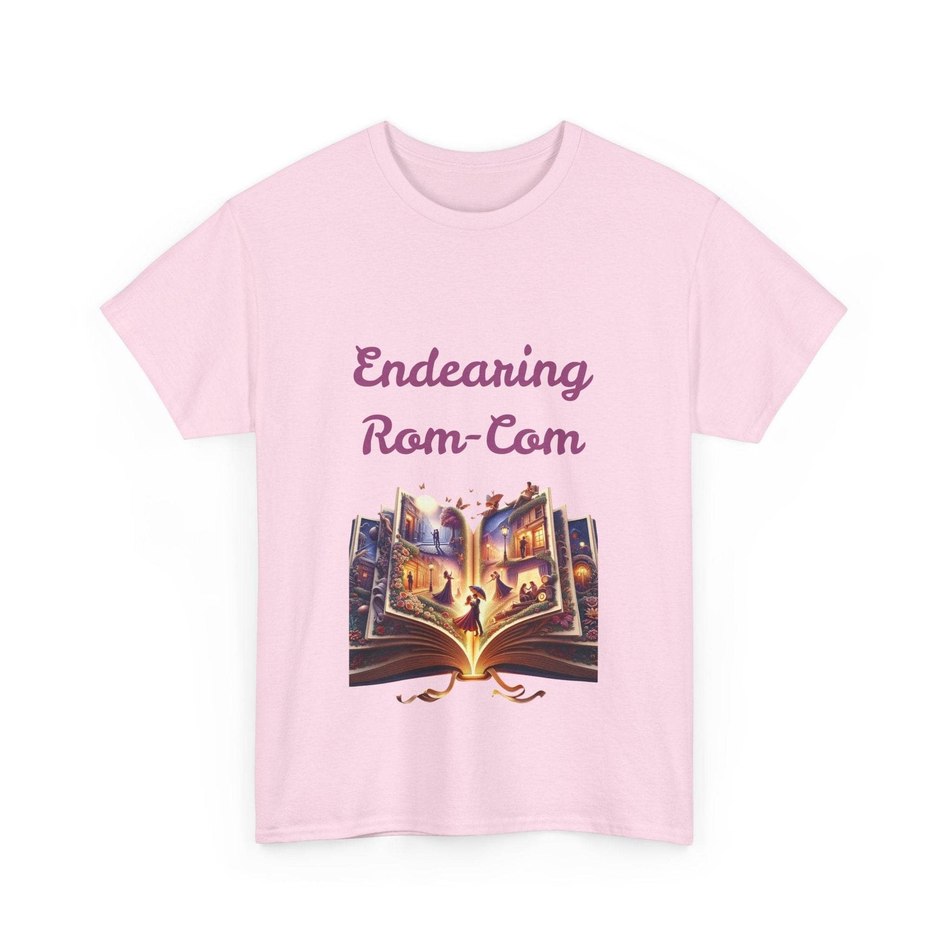Endearing - Unisex Heavy Cotton Tee - Rom-Com Books - The Dreamer's Bookshop.