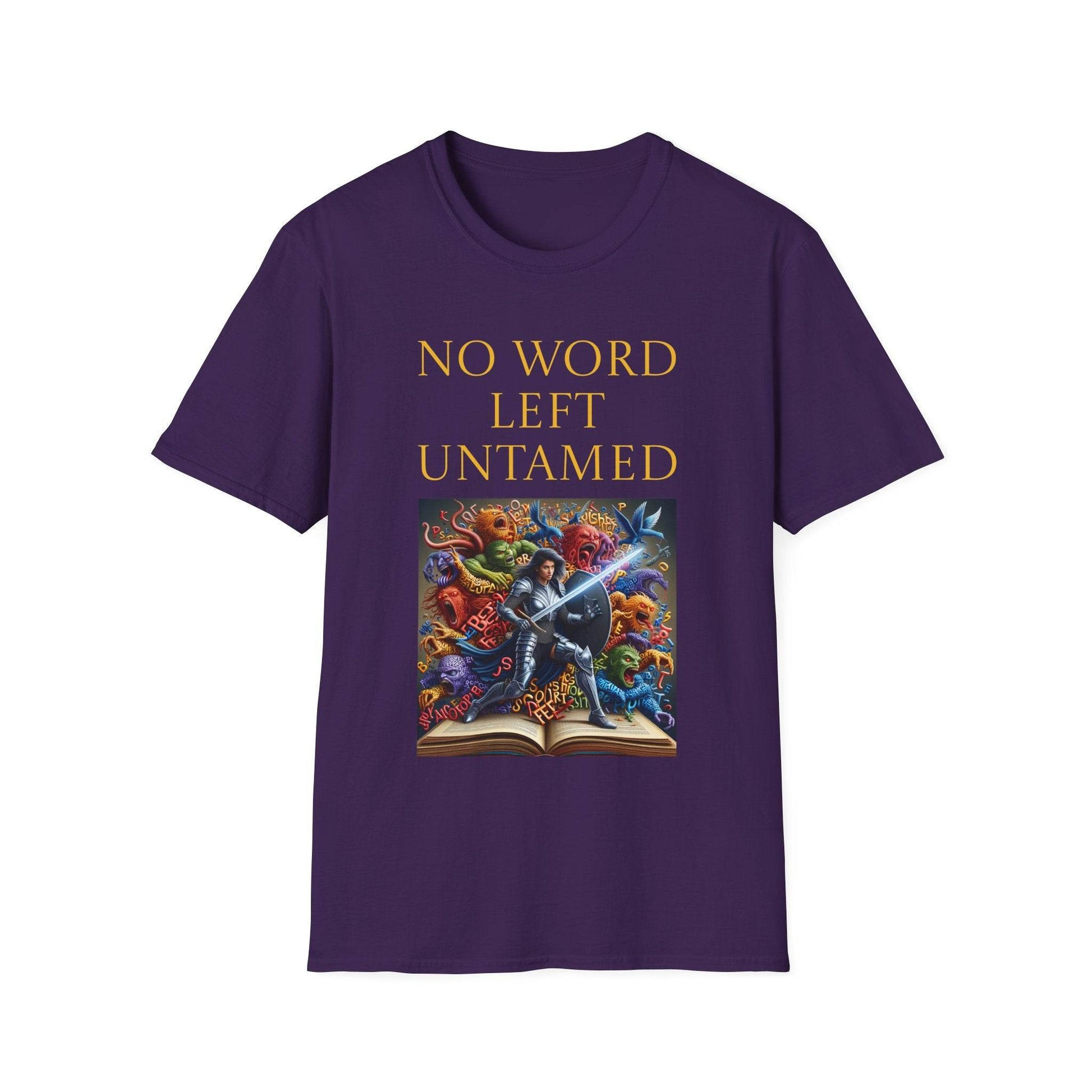 Unisex Softstyle T-Shirt - 'No Word' - The Dreamer's Bookshop.