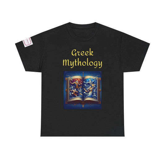 History - Graphic Unisex Heavy Cotton Tee - Greek Mythology - The Dreamer's Bookshop.