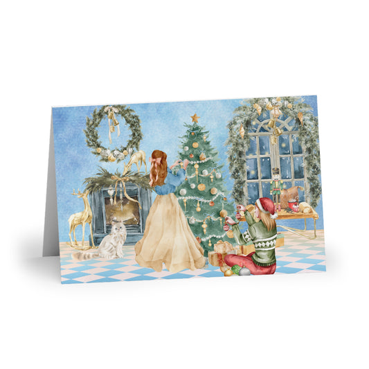 The Dreamer's Bookshop "Tree Decoration" Christmas Card