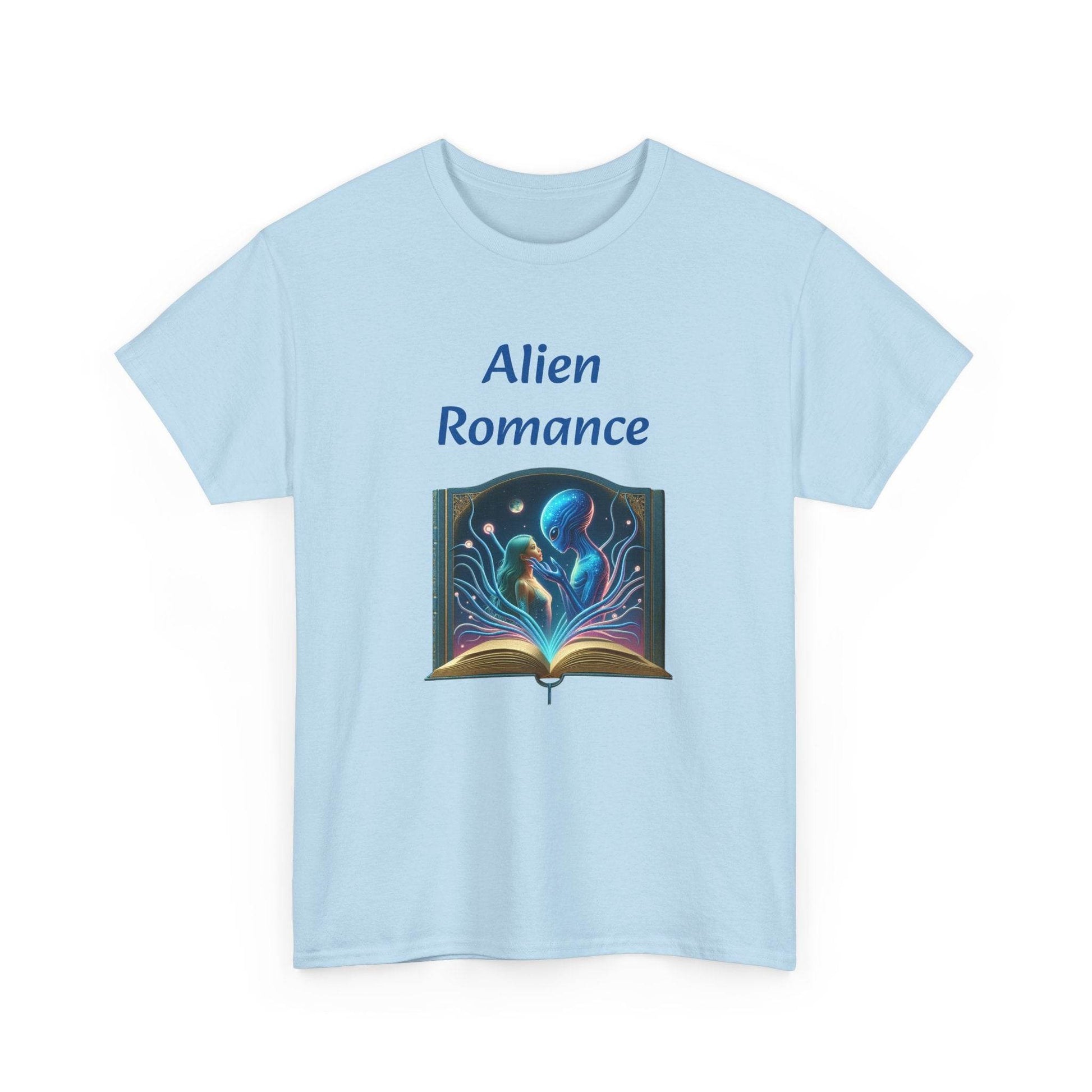 Sci-Fi - Graphic Tee - Unisex Heavy Cotton T-Shirt Alien Romance Books - The Dreamer's Bookshop.