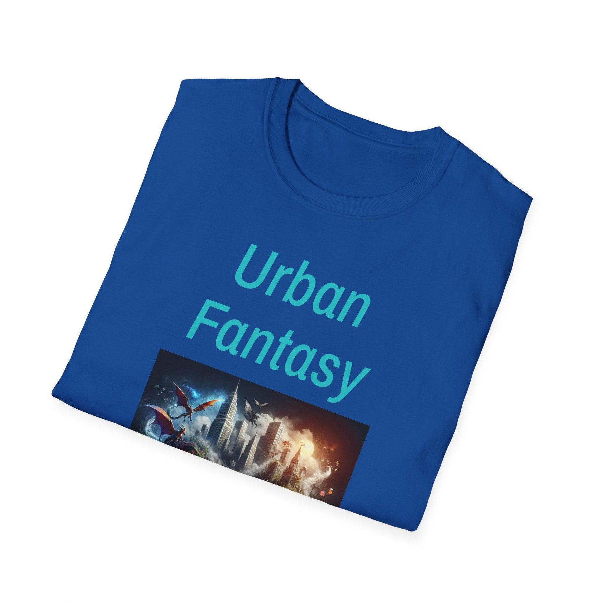 Urban Fantasy Unisex Softstyle T-Shirt - Dreamy Graphic Tee for Book Lovers - The Dreamer's Bookshop.