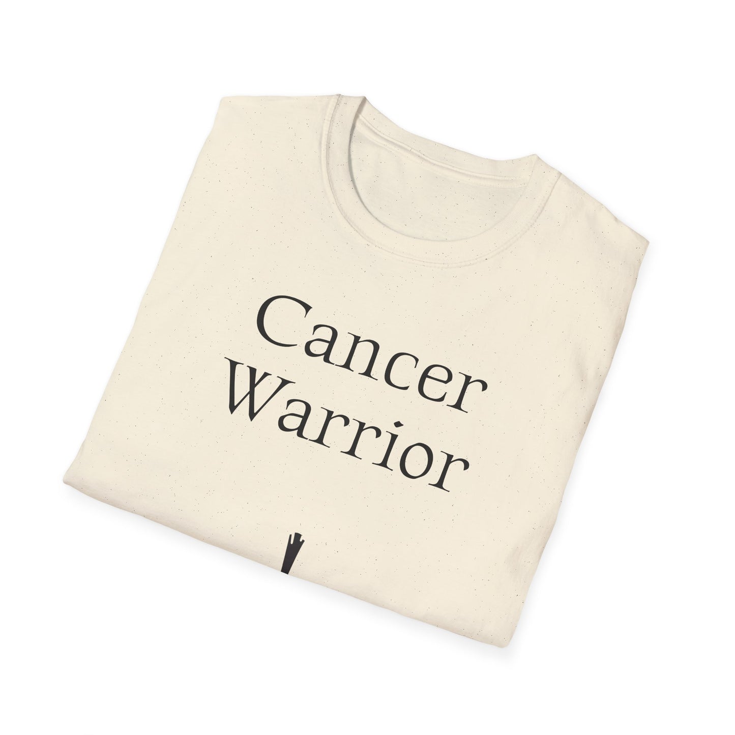 Cancer Warrior Unisex Softstyle T-Shirt - Empowering Graphic Tee for Women's Health Awarenes