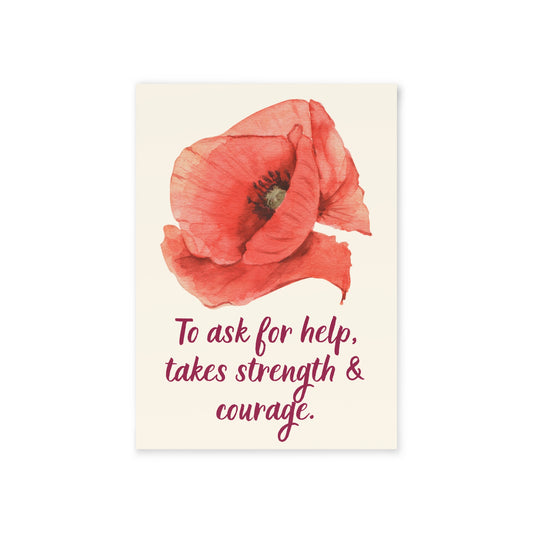 The Dreamer's Bookshop - Love Yourself Card "To ask for Help" - The Dreamer's Bookshop.