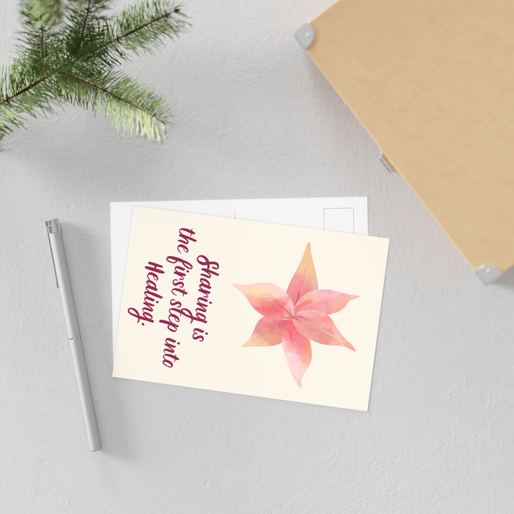 The Dreamer's Bookshop - Love Yourself Card "Sharing" - The Dreamer's Bookshop.