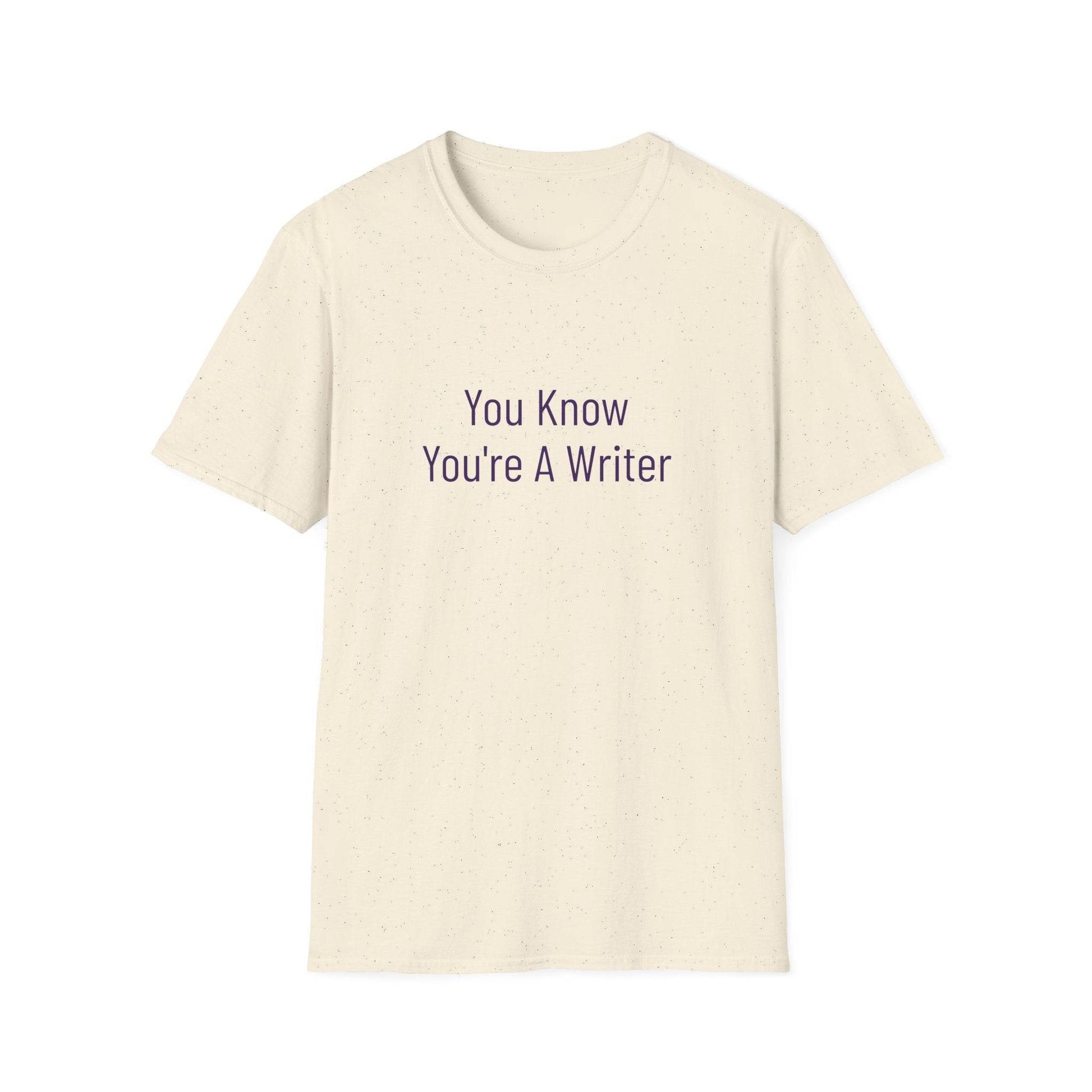 Unisex Softstyle T-Shirt - 'You Know' Philosophical - The Dreamer's Bookshop.
