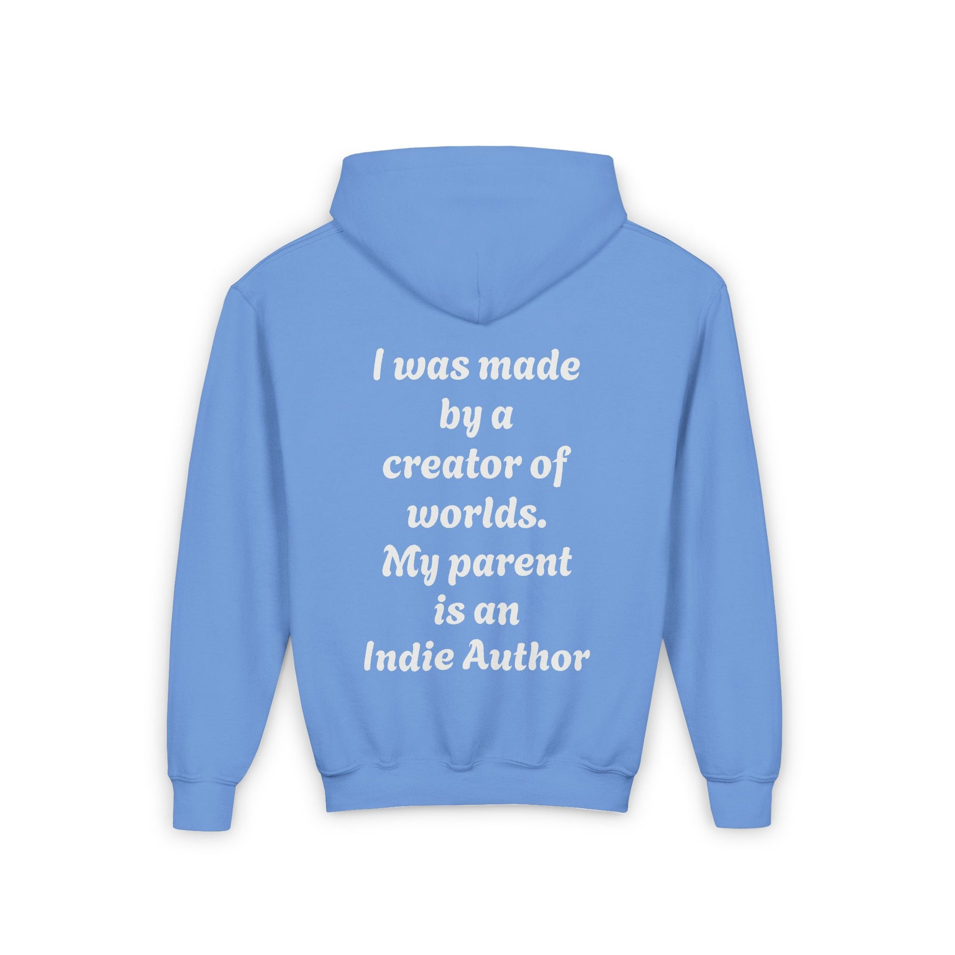 US (Ww) - Youth Heavy Blend Hooded Sweatshirt - "Born to be Original" & "Created by a Creator of Worlds" - The Dreamer's Bookshop.