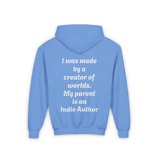 US (Ww) - Youth Heavy Blend Hooded Sweatshirt - "Born to be Original" & "Created by a Creator of Worlds" - The Dreamer's Bookshop.