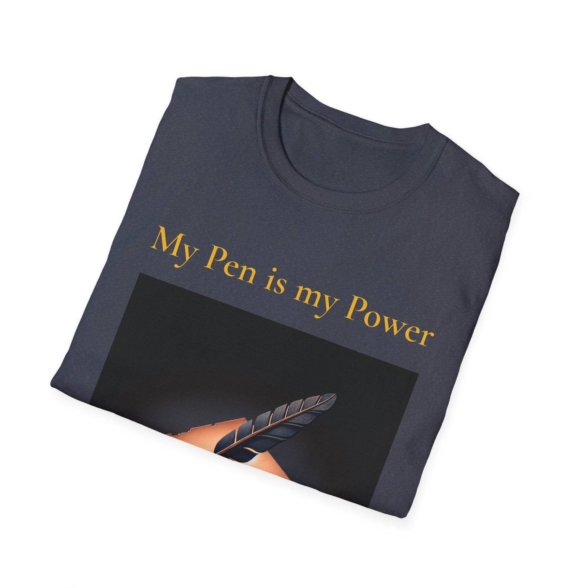 Unisex Softstyle T-Shirt - 'My Pen' - The Dreamer's Bookshop.