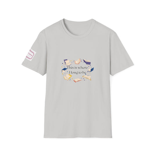 Inspirational Unisex Softstyle T-Shirt - Where I Long to Be