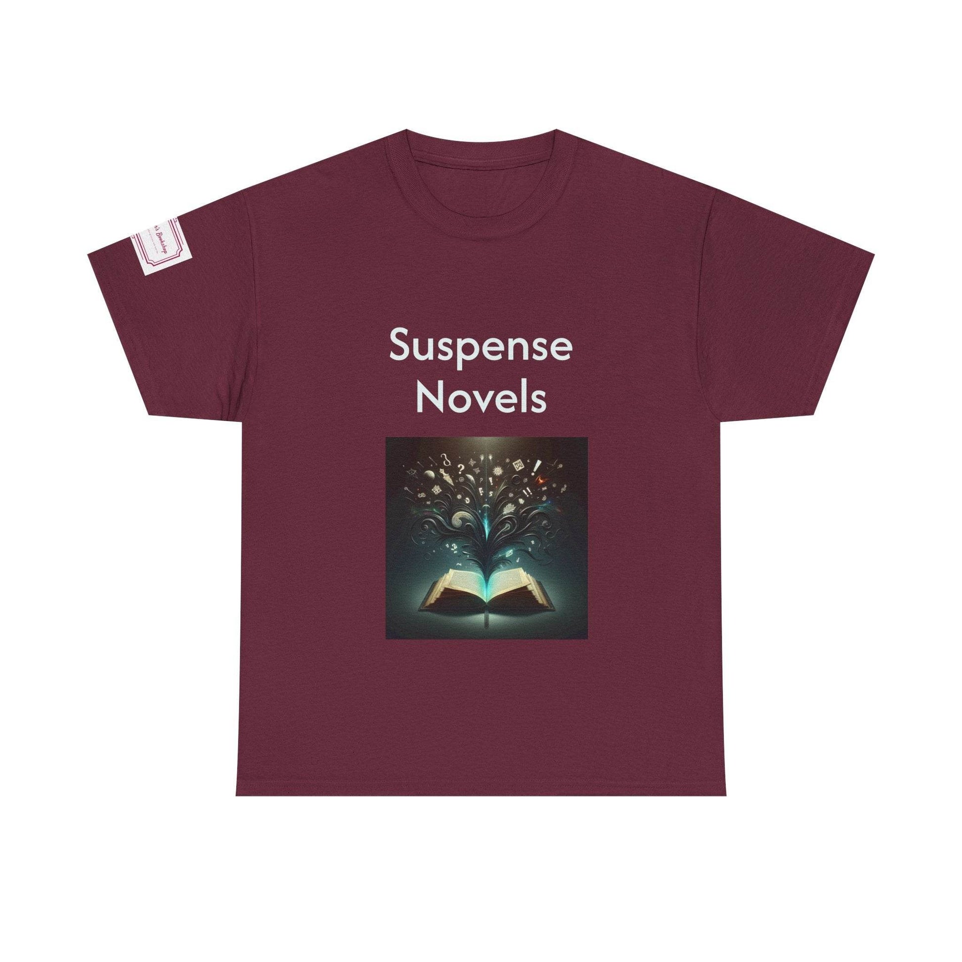Fiction - Graphic Unisex Heavy Cotton Tee - Suspense Novels - The Dreamer's Bookshop.