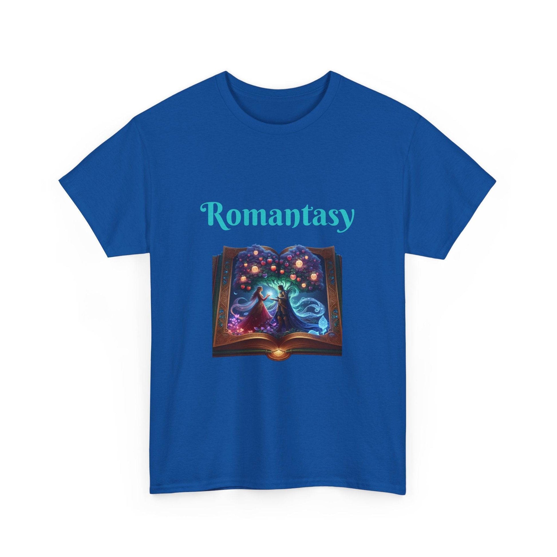Fantasy - Graphic Tee - Unisex Heavy Cotton T-Shirt Romantasy Books - The Dreamer's Bookshop.