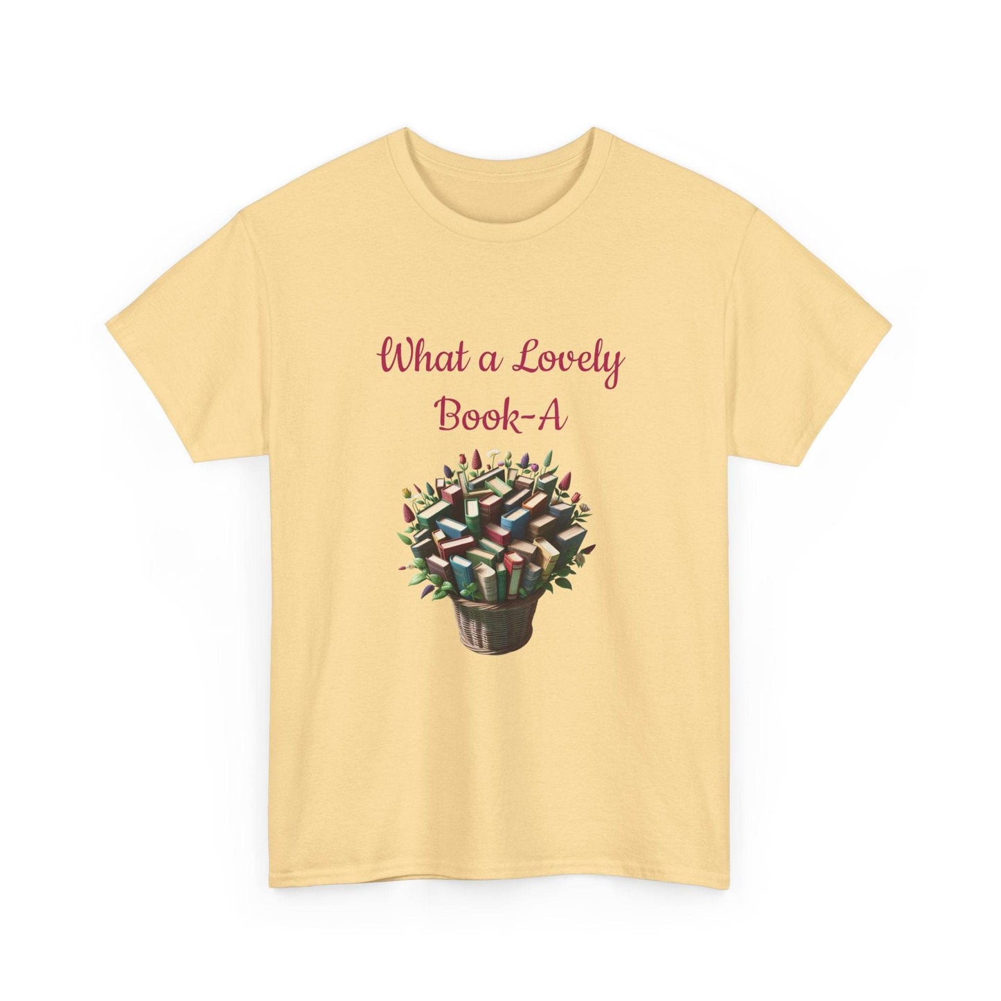 What a Lovely Book-A Unisex Heavy Cotton Tee - Perfect for Book Lovers - The Dreamer's Bookshop.