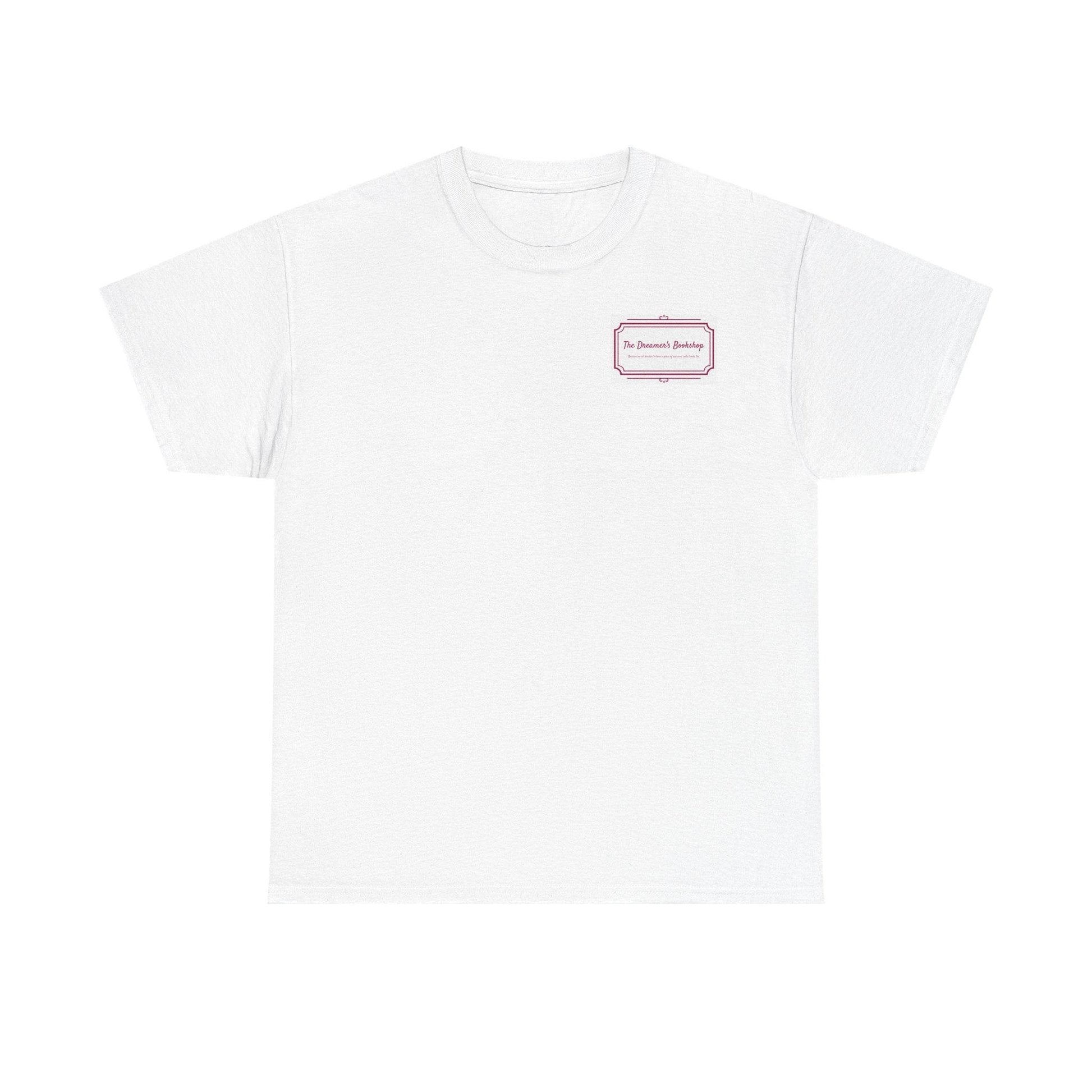 Personalized Unisex Heavy Cotton Tee - Perfect for Casual Days & Gifts - The Dreamer's Bookshop.