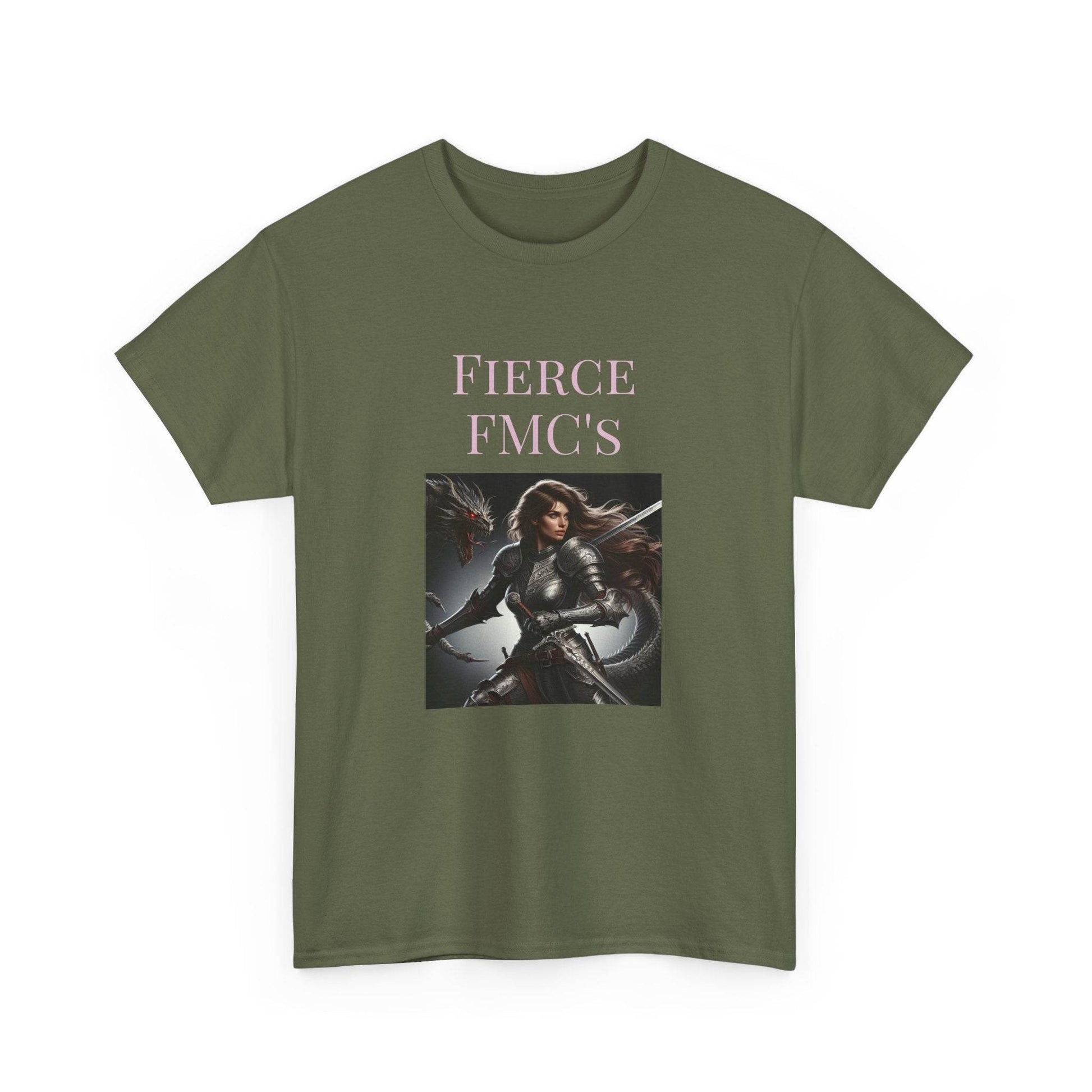 Fierce FMC - Graphic Tee - Unisex Heavy Cotton T-Shirt - Book Lovers - The Dreamer's Bookshop.