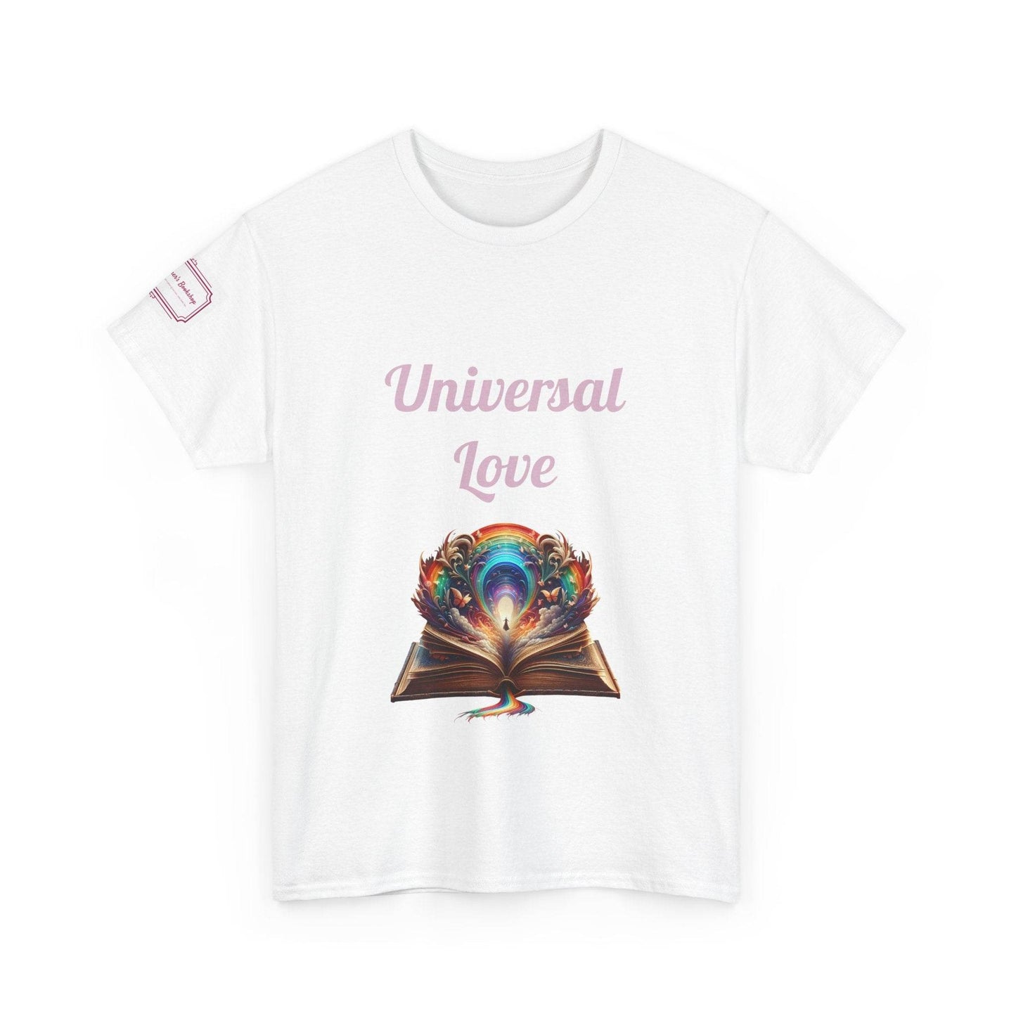 Universal Love - Unisex Heavy Cotton Tee - Queer Romance Books - The Dreamer's Bookshop.