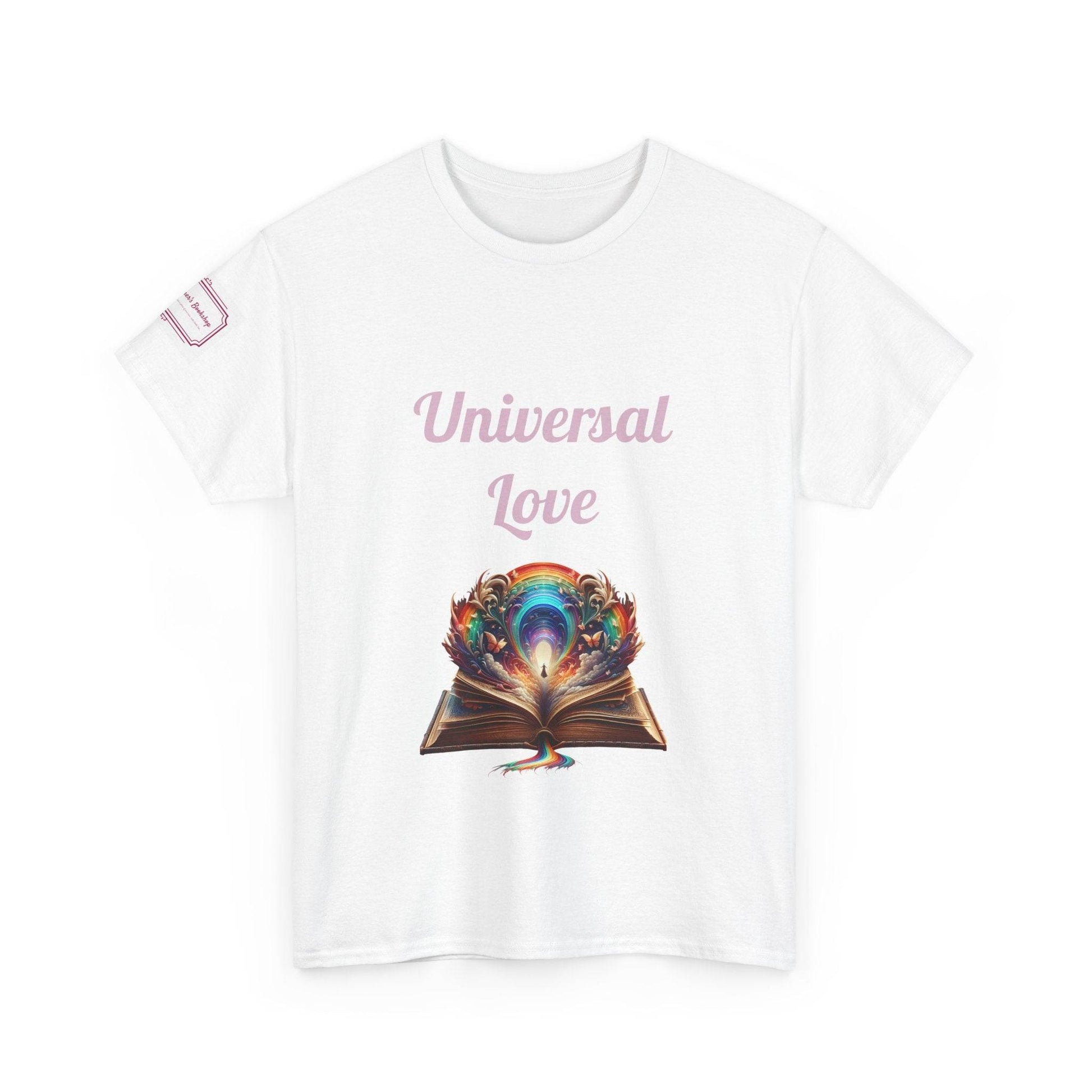 Universal Love - Unisex Heavy Cotton Tee - Queer Romance Books - The Dreamer's Bookshop.