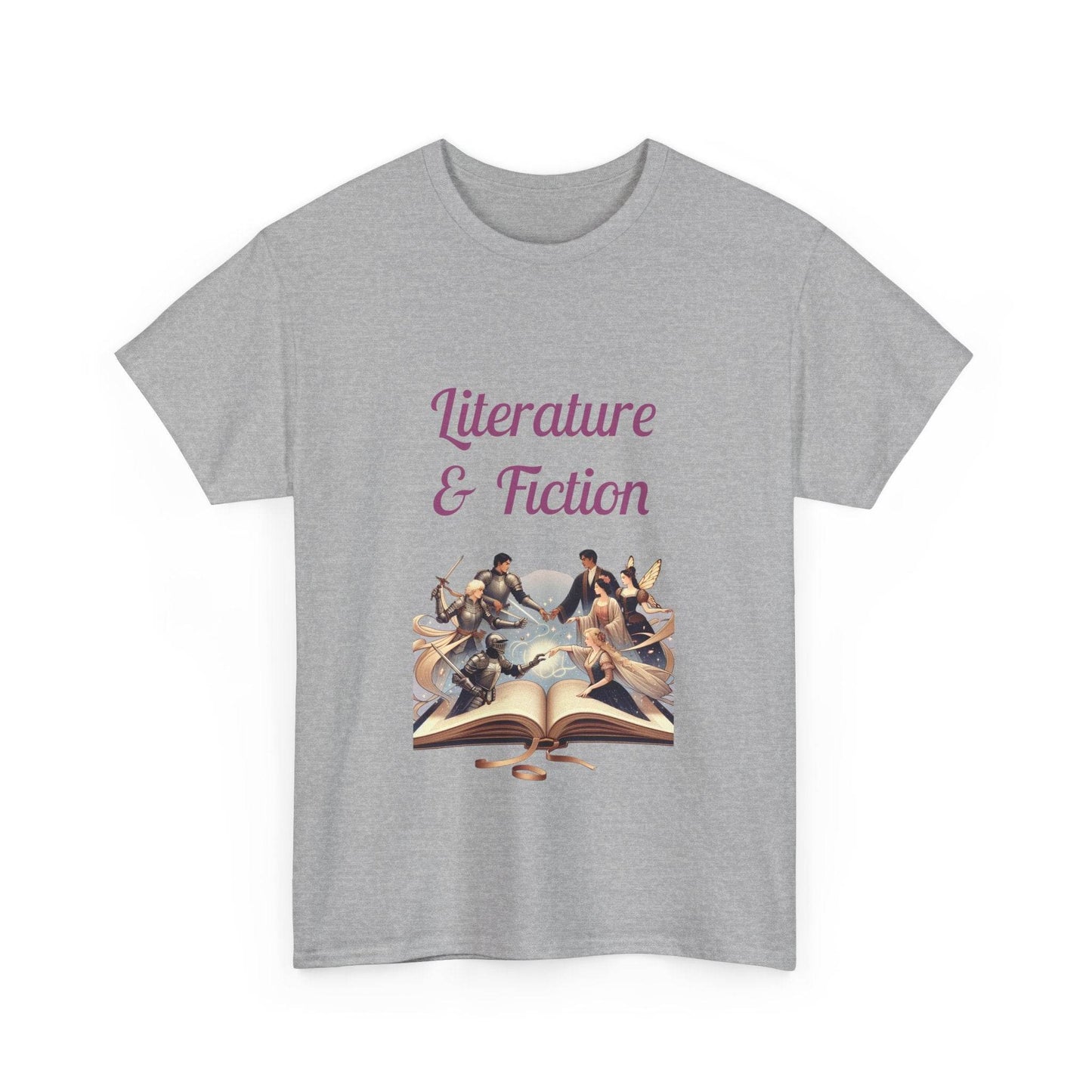 Fiction - Unisex Heavy Cotton Tee - Literature Books - The Dreamer's Bookshop.