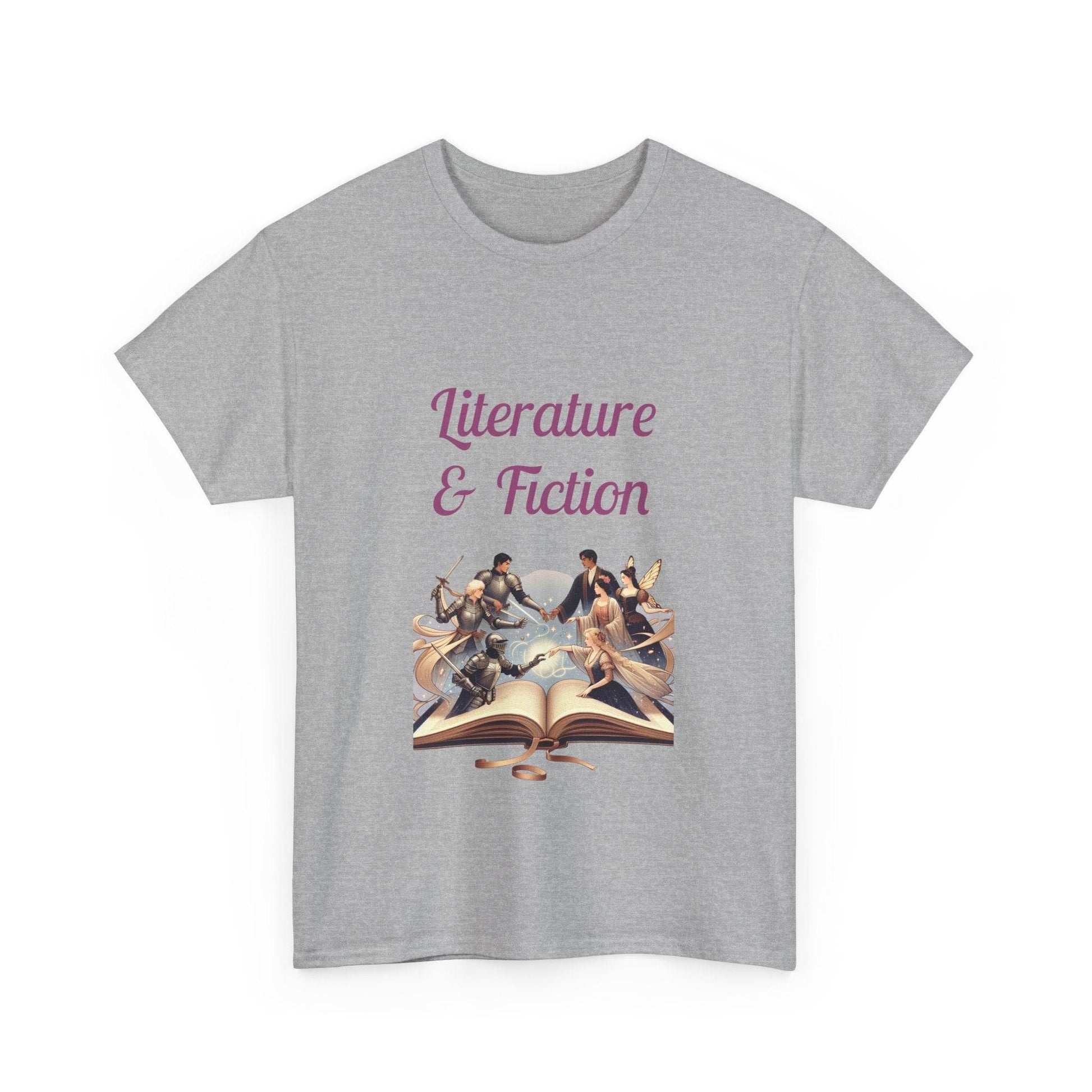 Fiction - Unisex Heavy Cotton Tee - Literature Books - The Dreamer's Bookshop.