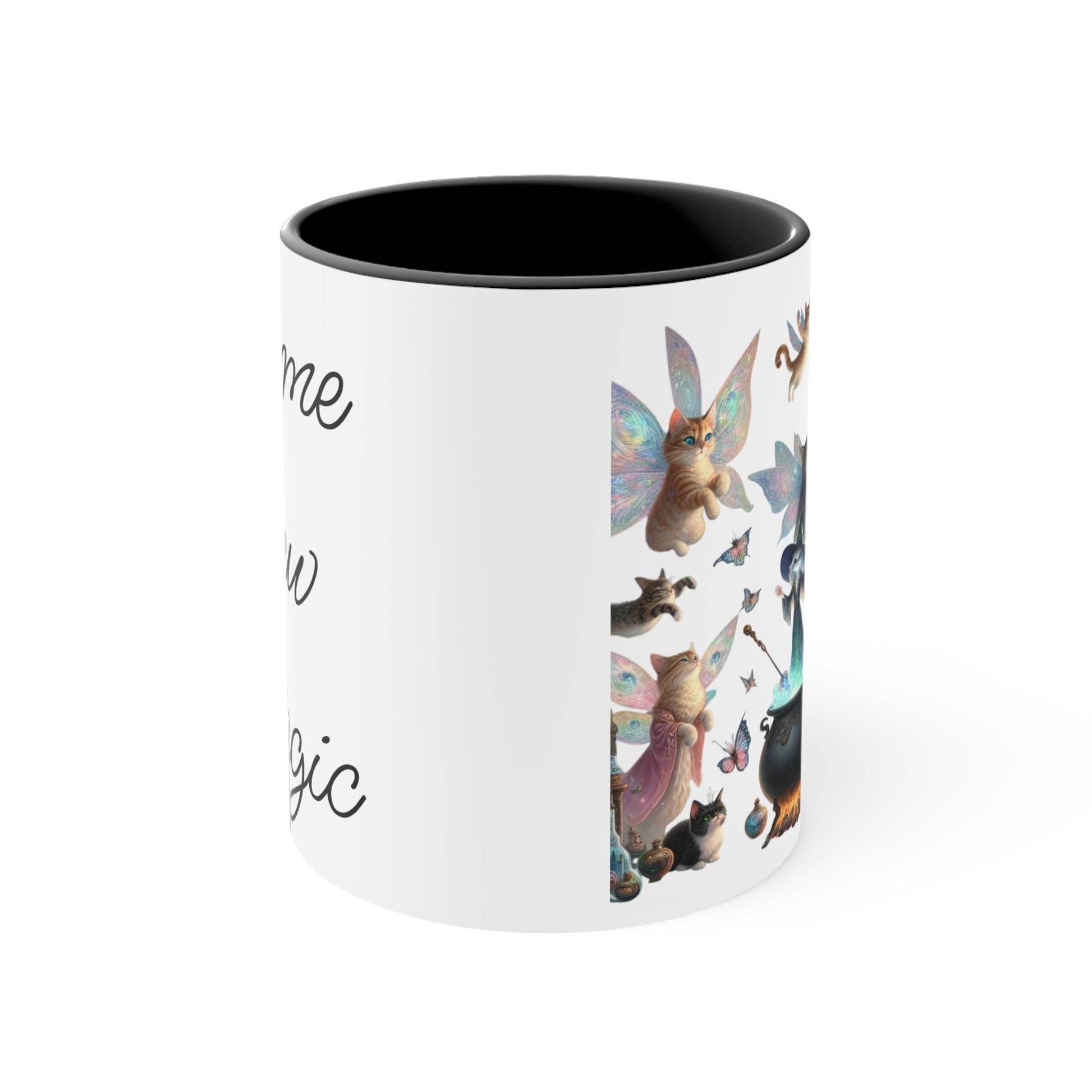 Funny Accent Mug - 11oz Home brew Magic Cats - The Dreamer's Bookshop.