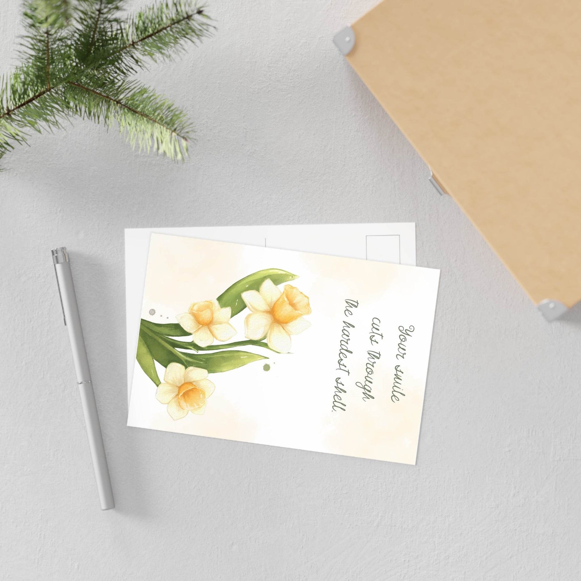 The Dreamer's Bookshop Affection "Your Smile" Art Print Card - The Dreamer's Bookshop.