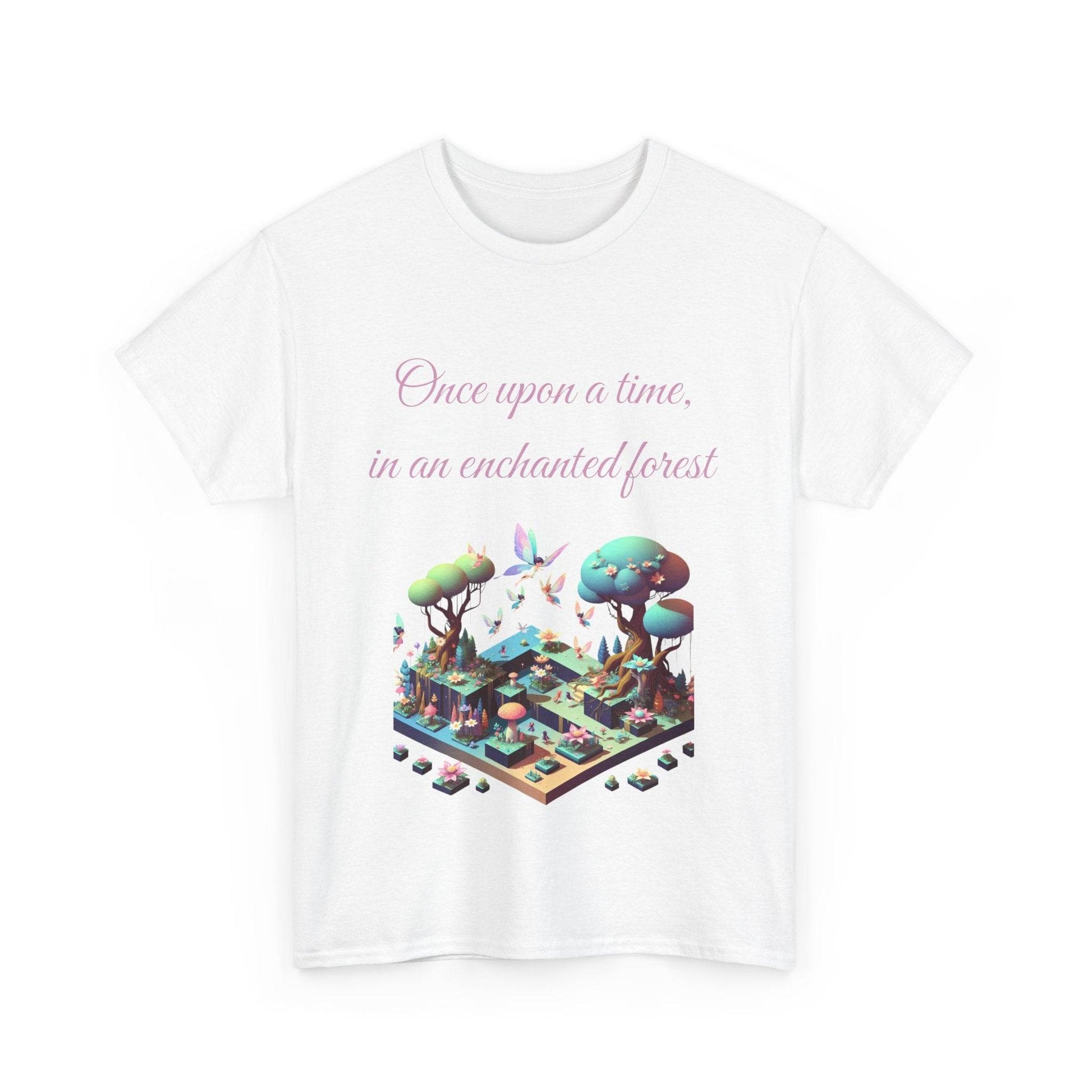 Enchanted Forest - A Unisex Heavy Cotton Tee - Perfect for Book Lovers - The Dreamer's Bookshop.